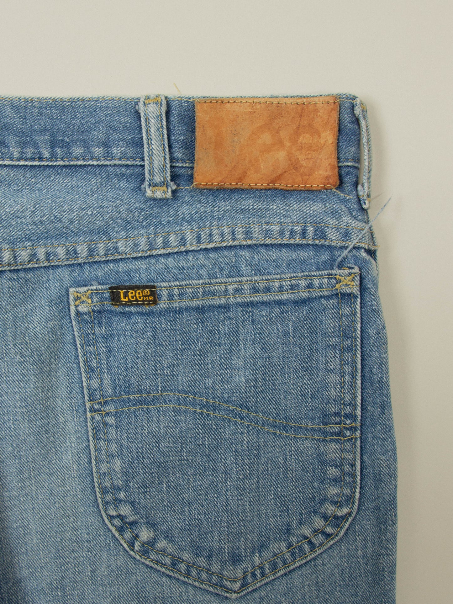 Vtg 1970s Lee Bootcut Jeans - Made in USA (36x27)