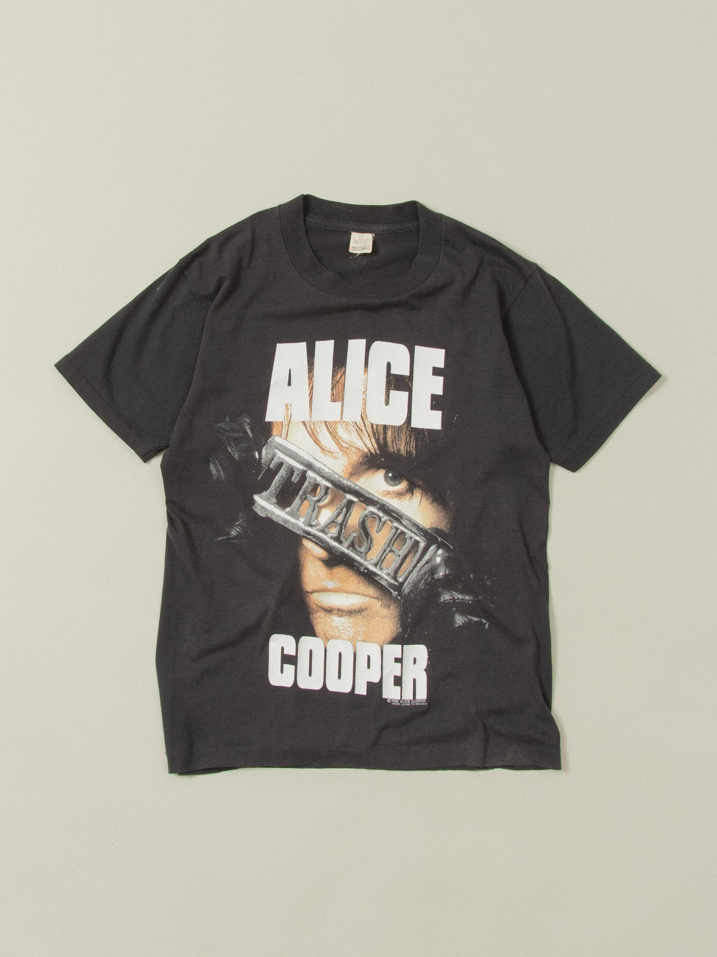 Vtg 1989-90 Alice Cooper Single Stitch Tour Tee (S)
