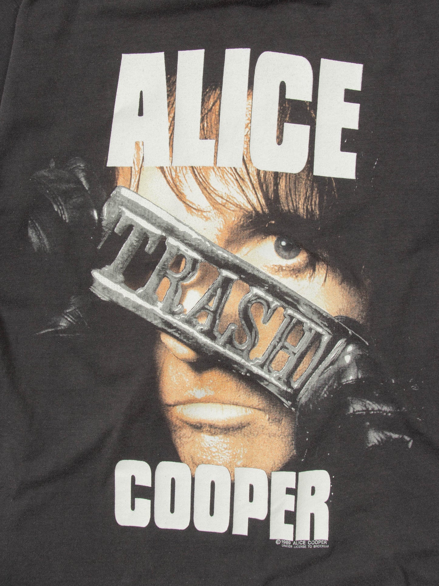 Vtg 1989-90 Alice Cooper Single Stitch Tour Tee (S)