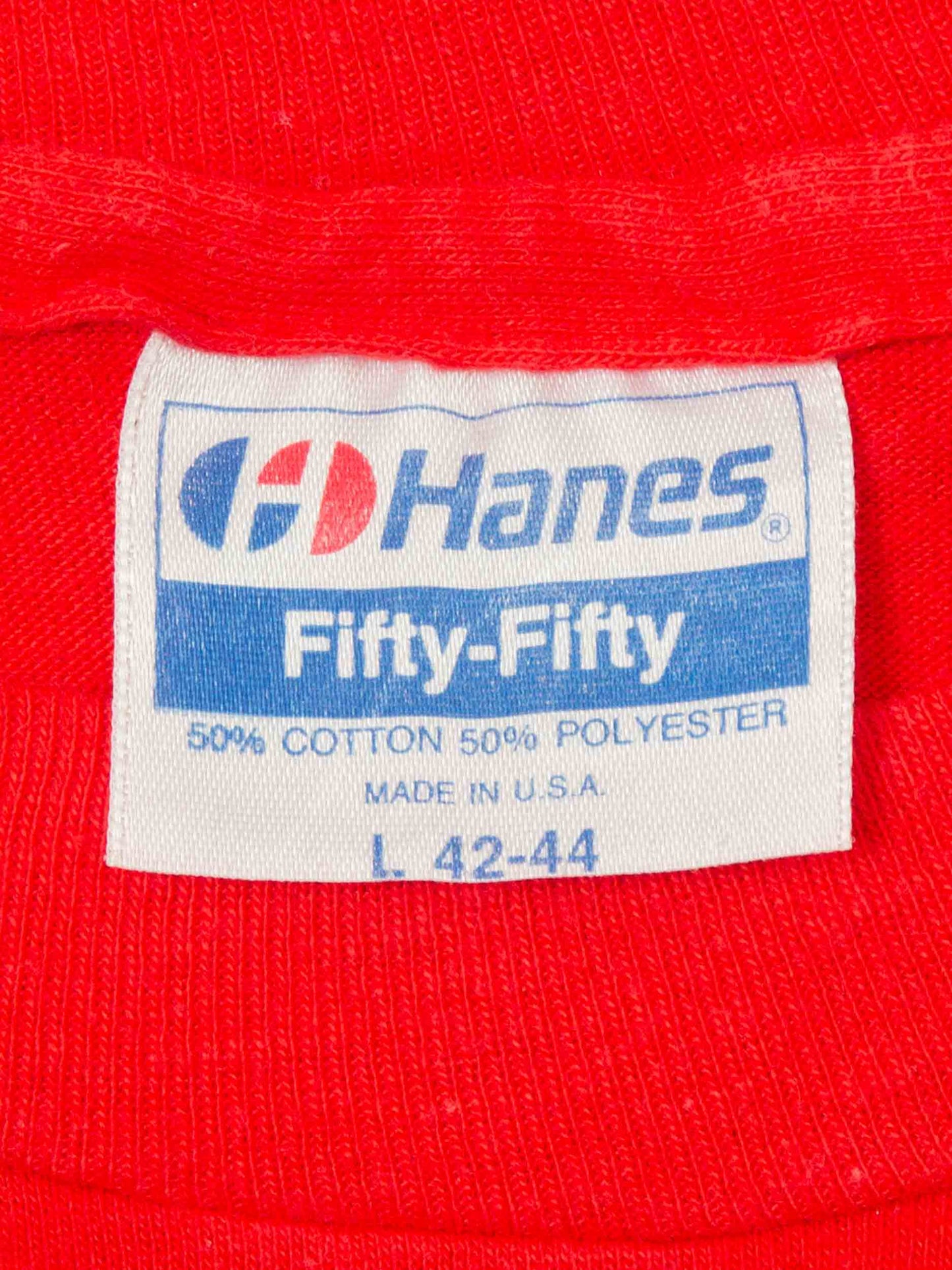 Vtg 1990s Hanes 'Symphony' 50/50 Single Stitch Tee – Made in USA (L)