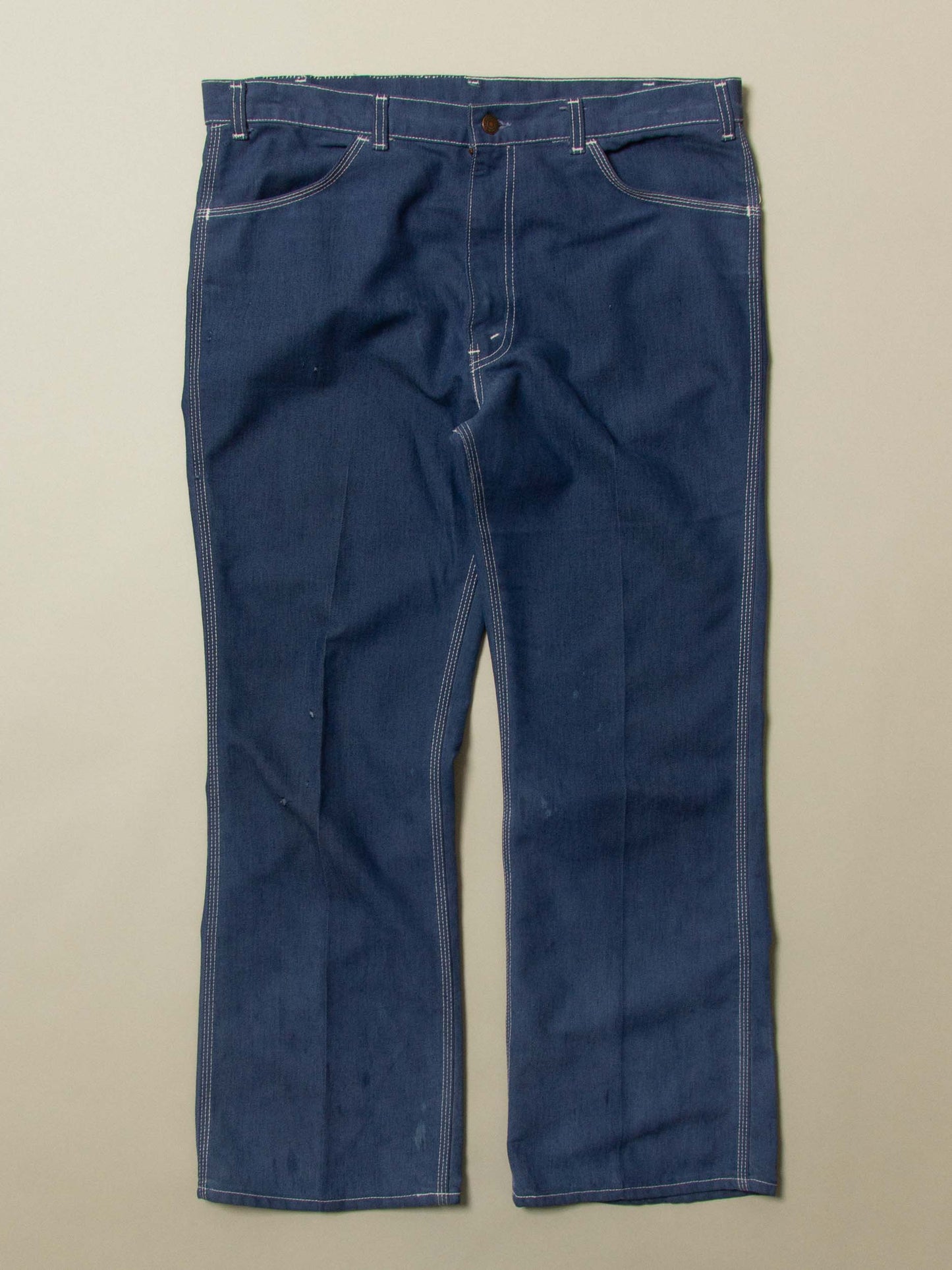 Vtg 1970s Levi's White Tab Bootcut Jeans (38x30)