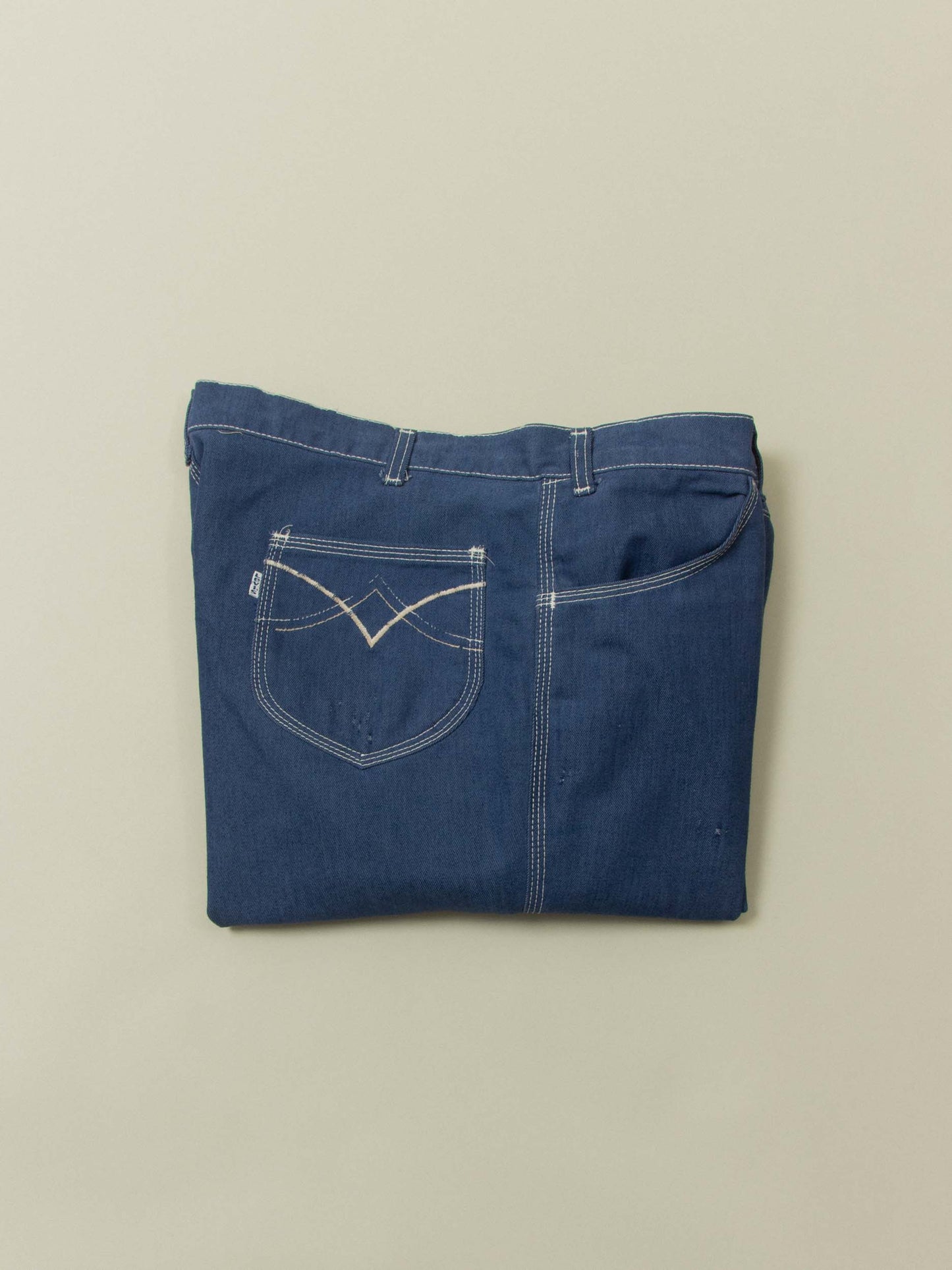 Vtg 1970s Levi's White Tab Bootcut Jeans (38x30)
