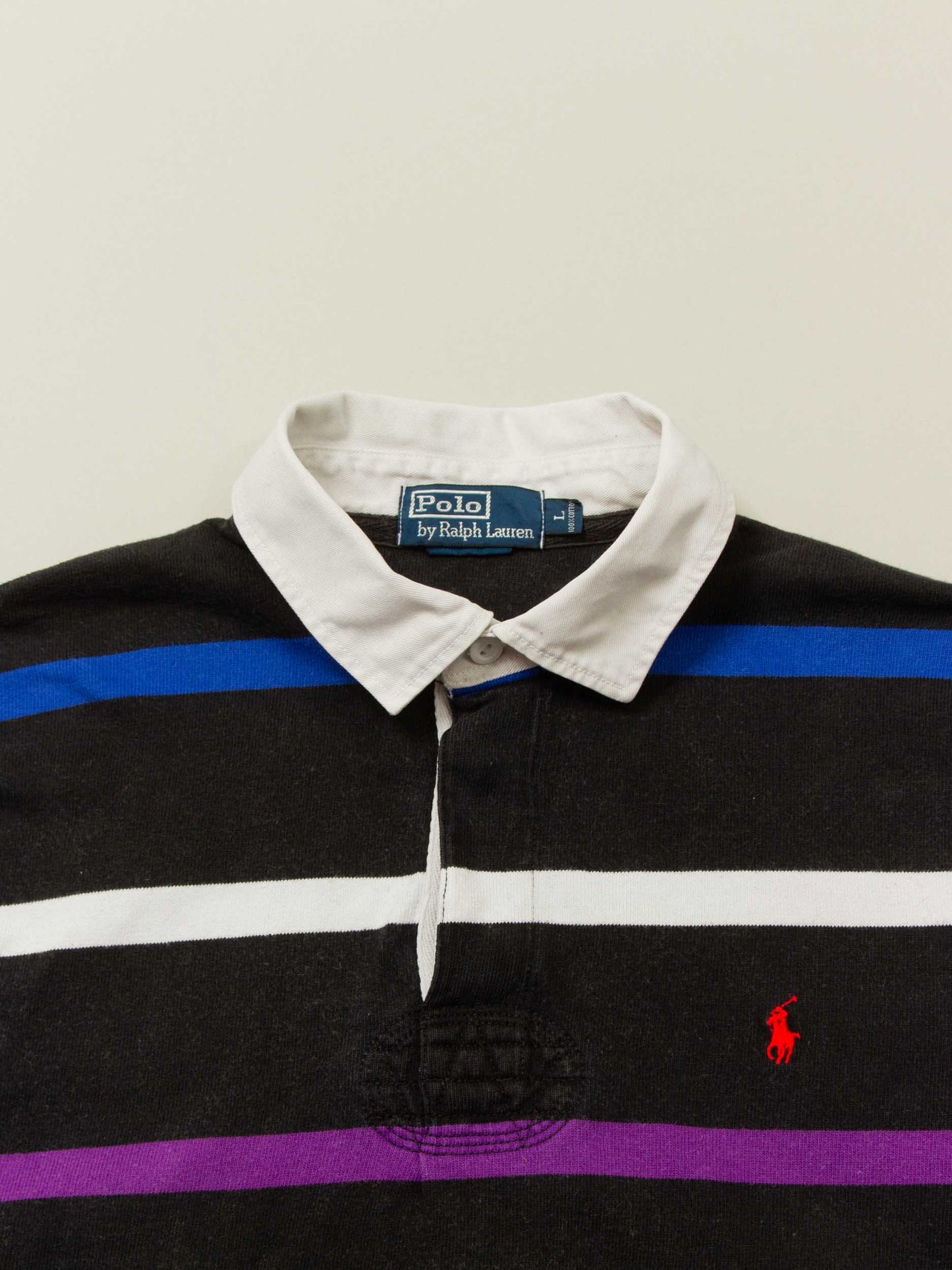 Vtg 1990s Ralph Lauren Rugby Shirt (M/L)