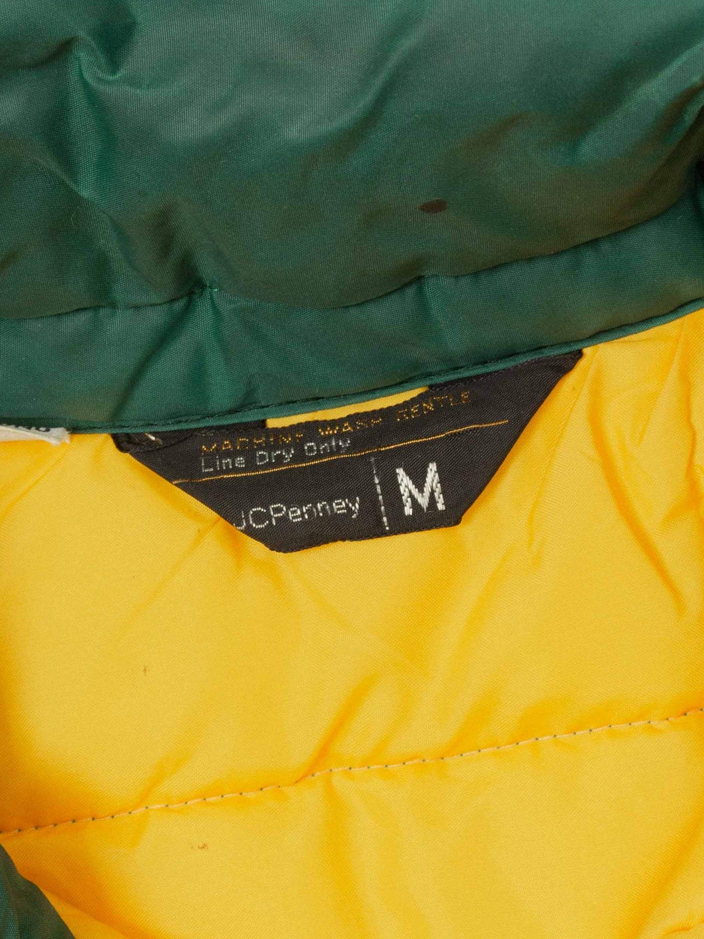 Vtg 1970s JCPenney Quilted Vest (M)