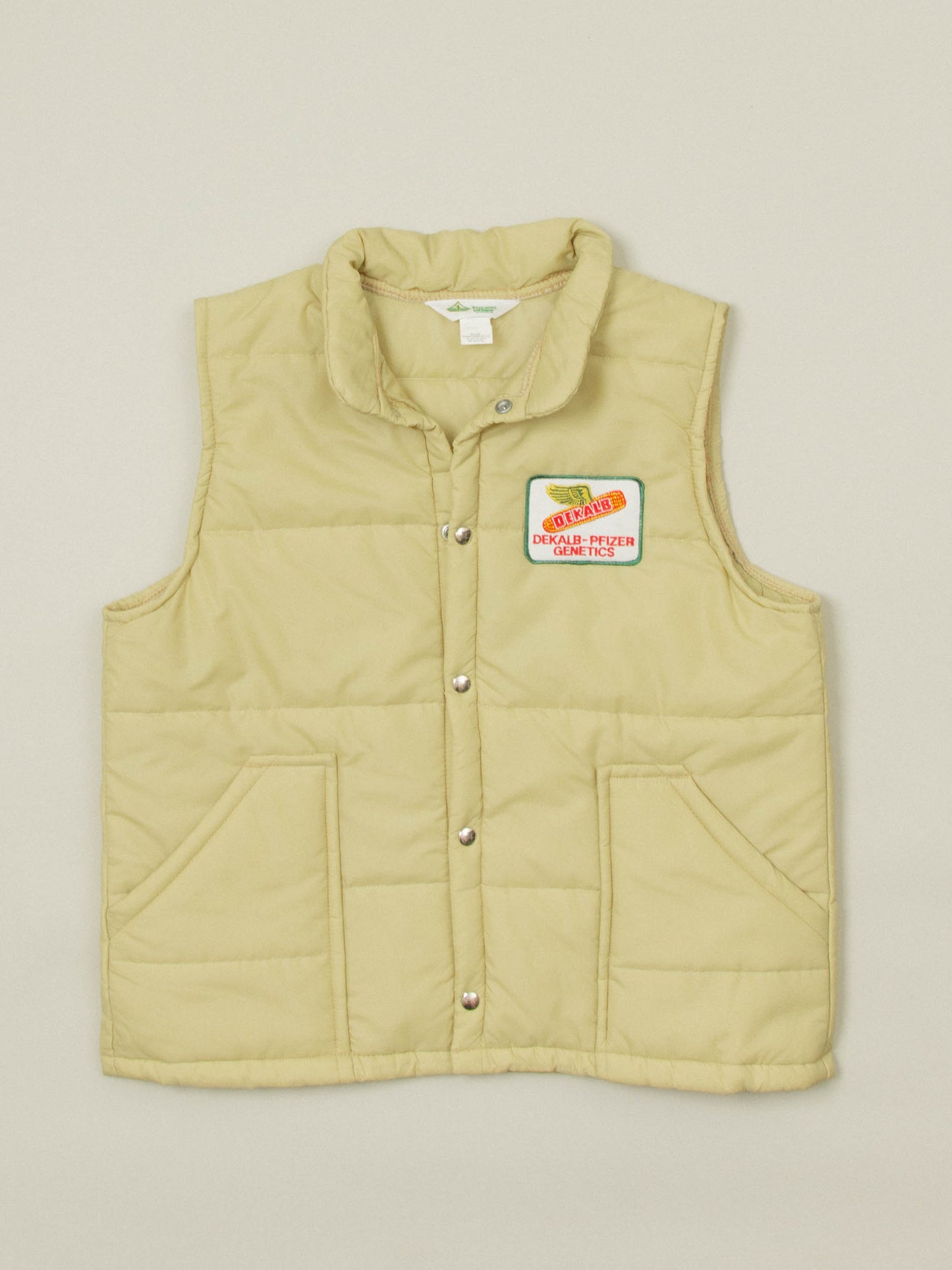 Vtg 1980s Quilted Compant Vest – Made in USA (L)