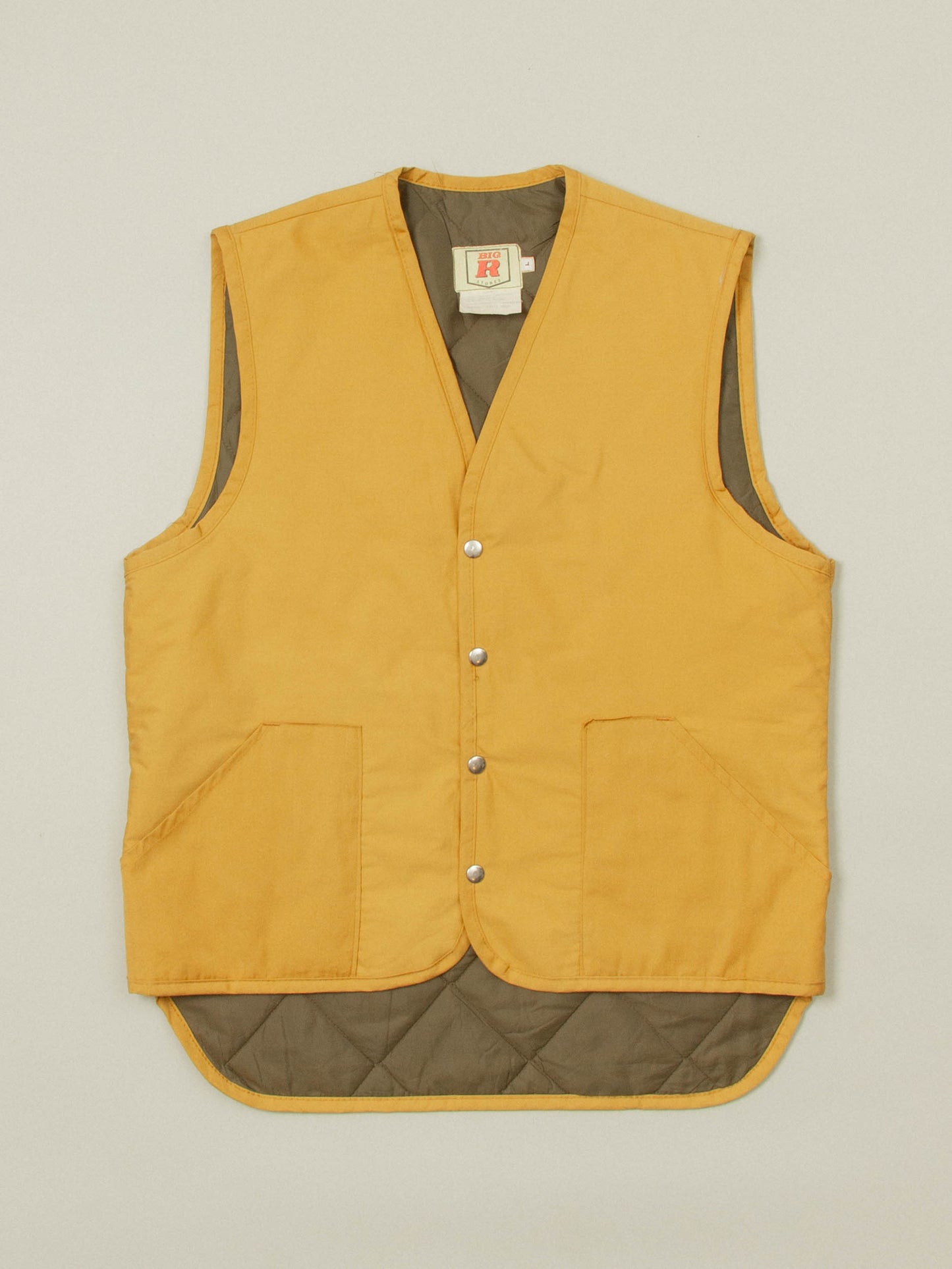 Vtg 1970s Big R Puffer Vest (L)