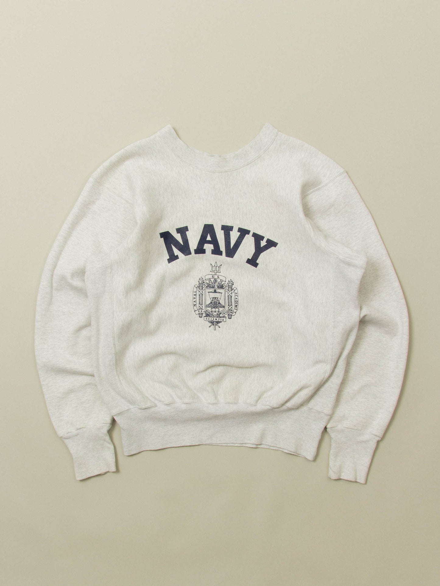 Vtg 1990s US Navy Reverse Weave Sweatshirt – Made in USA (L)