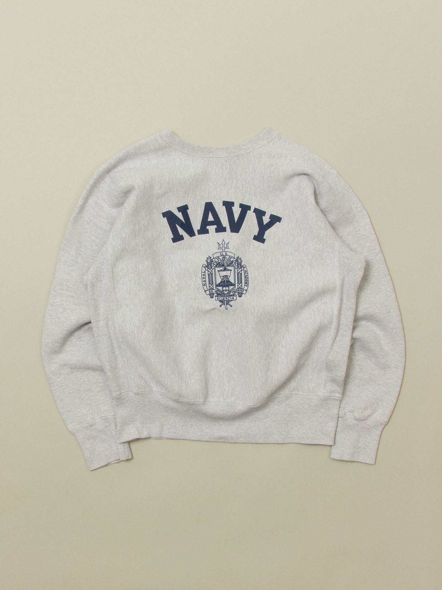 Vtg 1990s US Navy Reverse Weave Sweatshirt – Made in USA (M)