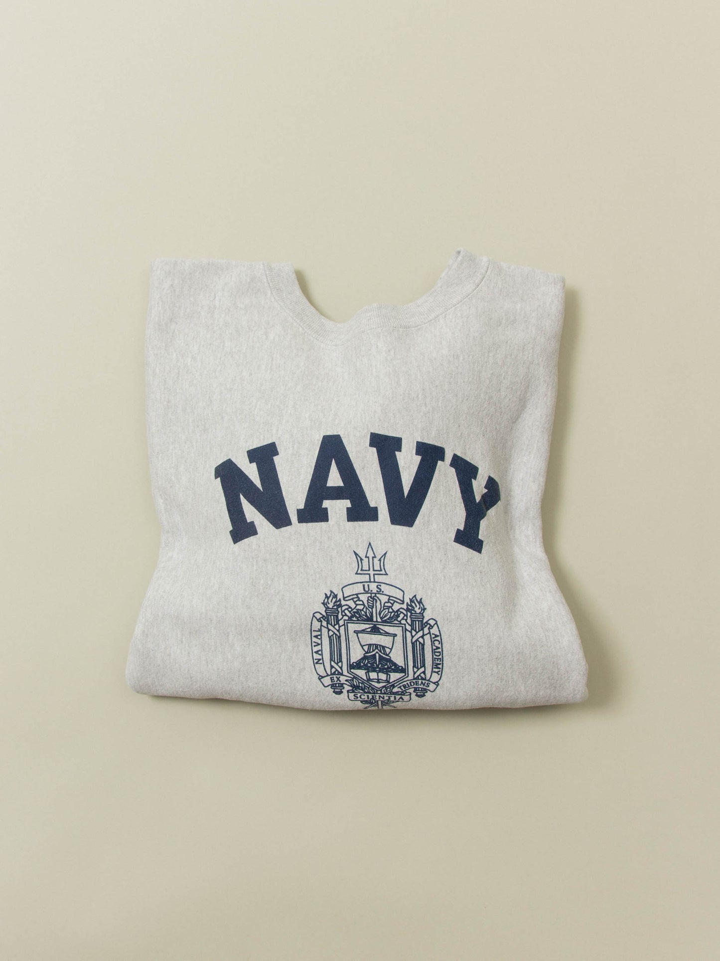 Vtg 1990s US Navy Reverse Weave Sweatshirt – Made in USA (M)