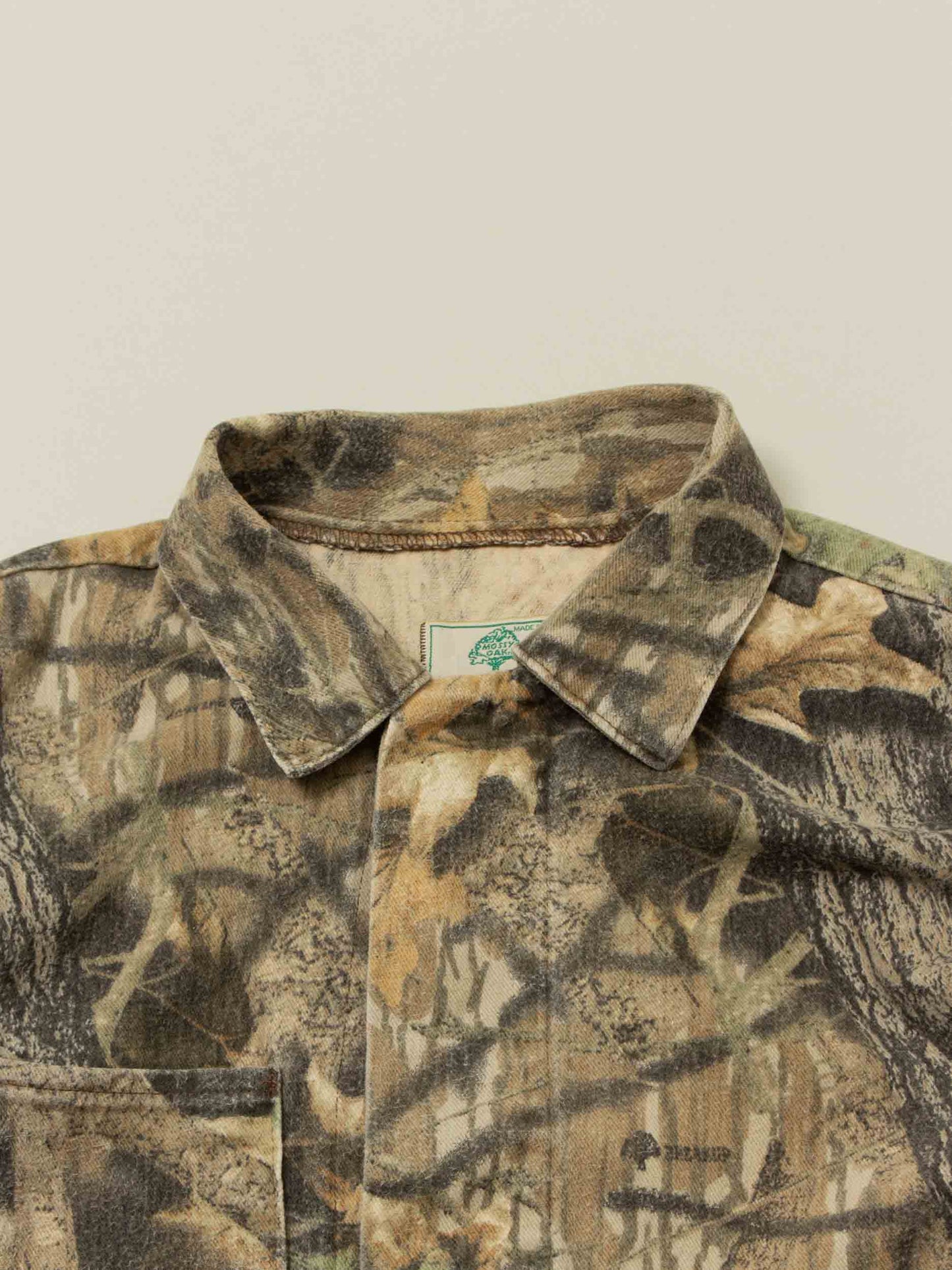 Vtg 1980s Mossy Oak Hunting Overshirt – Made in USA (M/L)