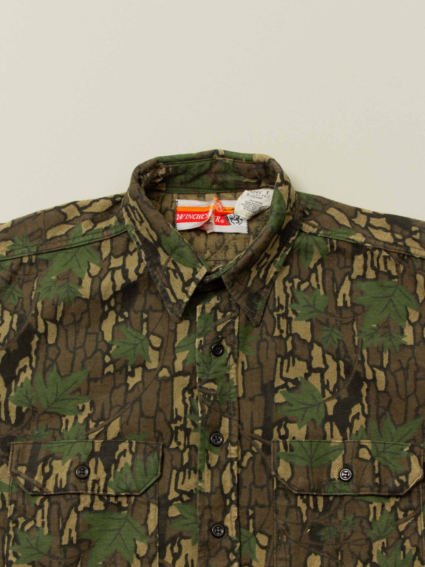Vtg 1990s Winchester Hunting Overshirt – Made in USA (M)