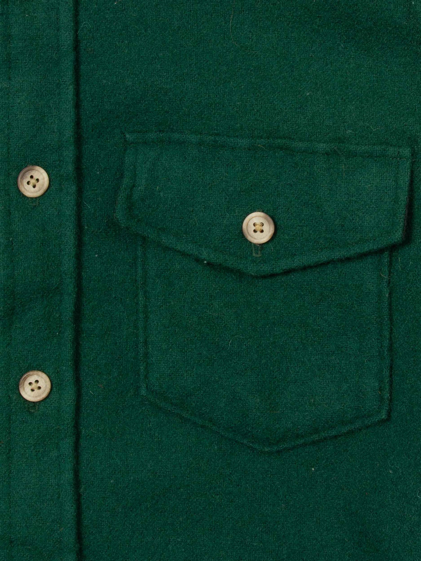Vtg 1980s Green Woolrich Shirt (M)