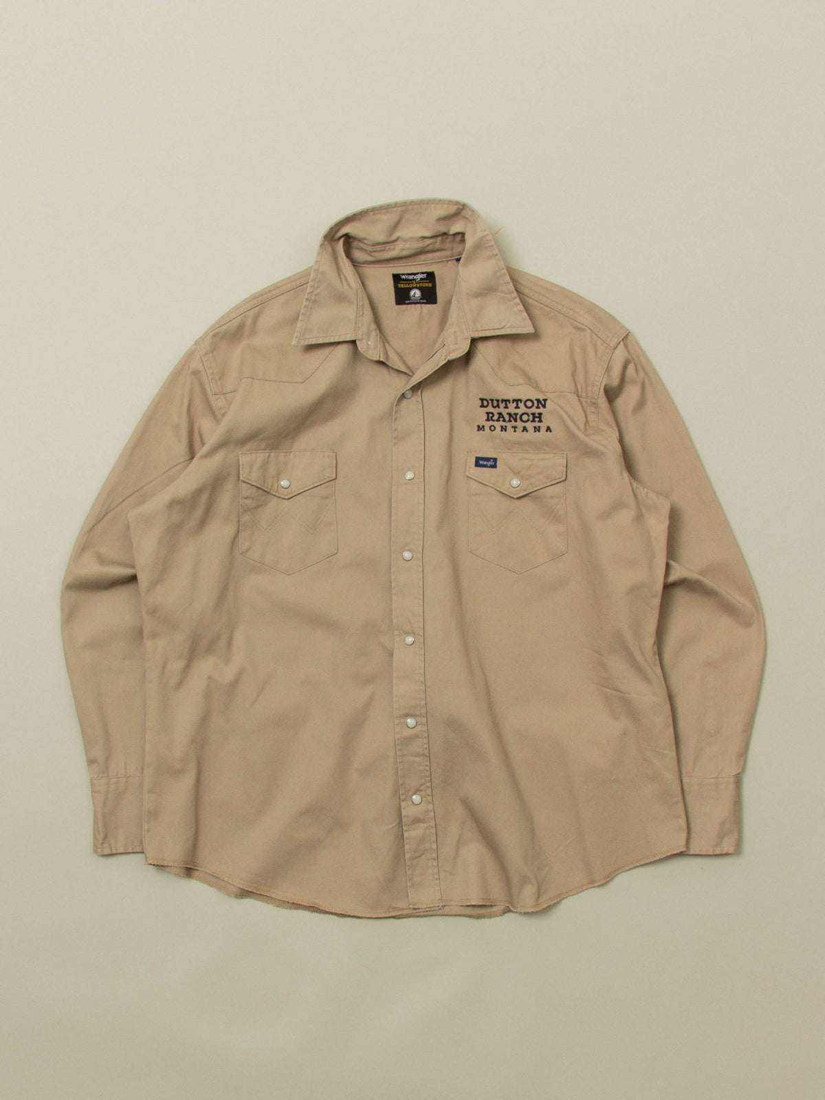 2021 Wrangler x Yellowstone Western Ranch Shirt (XL)