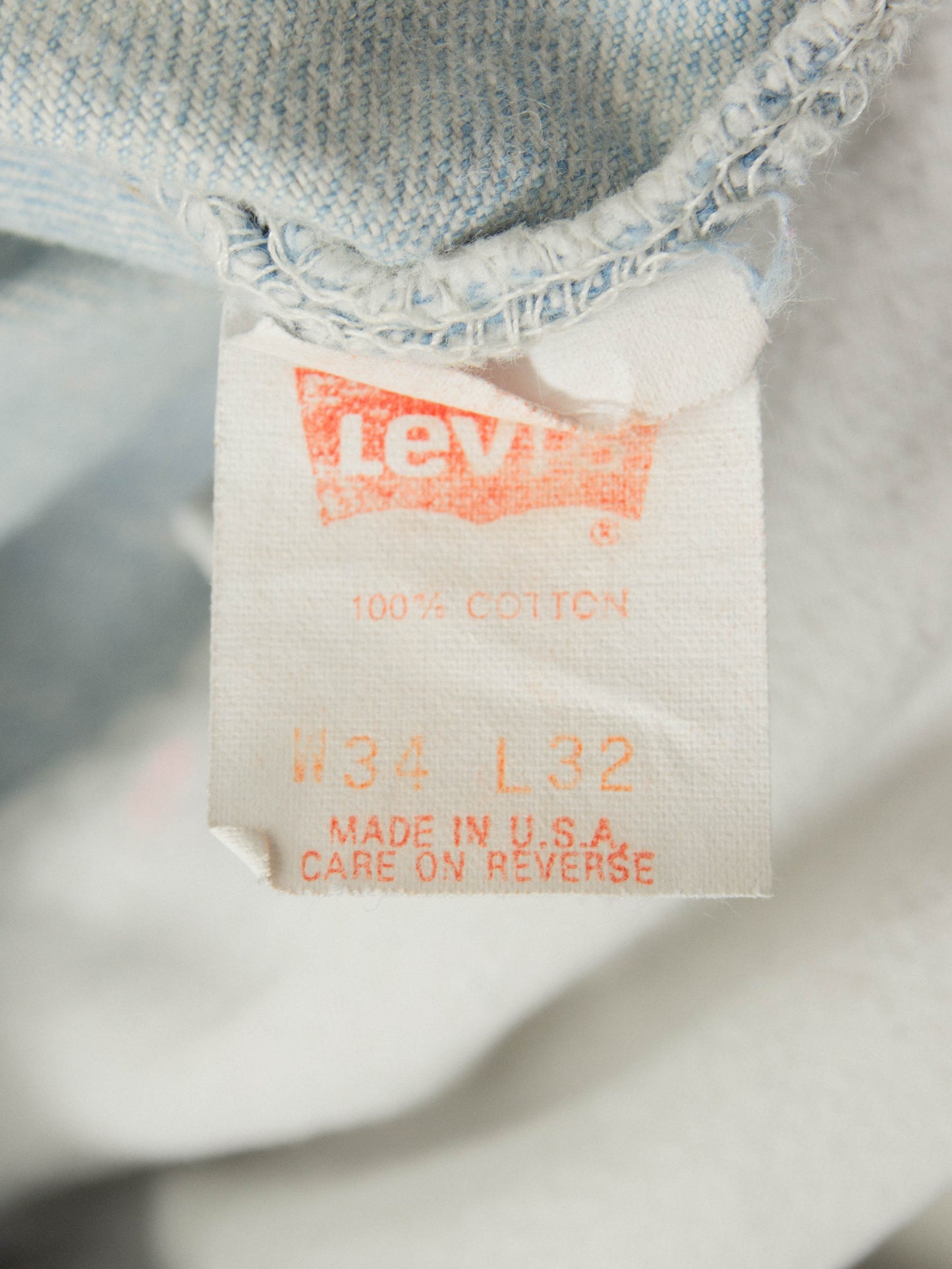 Vtg 1980s Levi's 501 Jeans - Made in USA (32x26)
