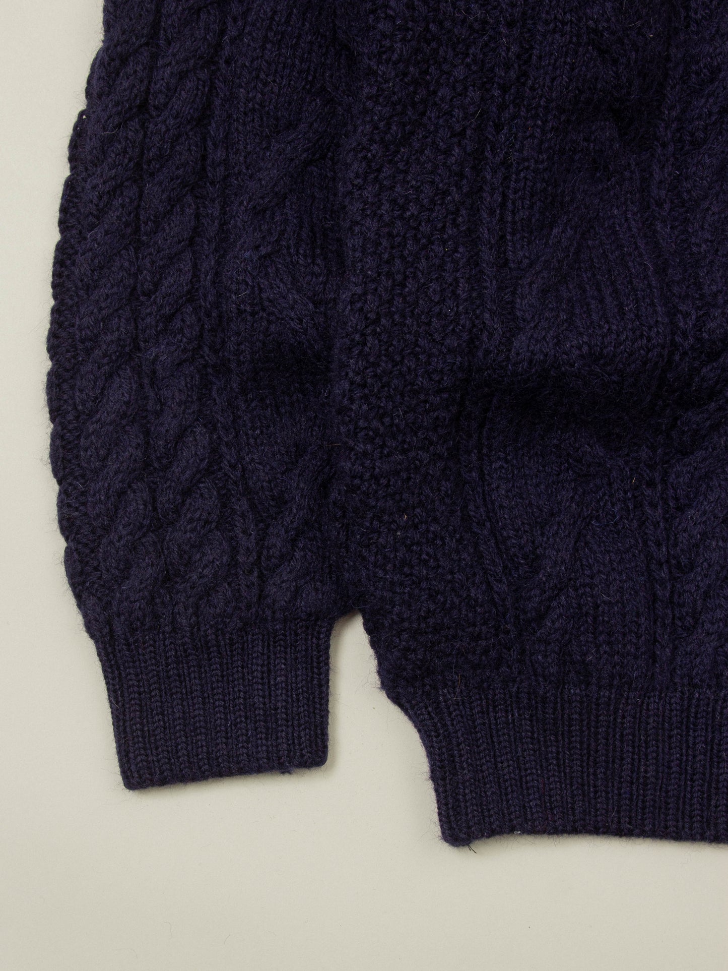 Vtg Wool Rollneck Sweater - Made in England (XL)