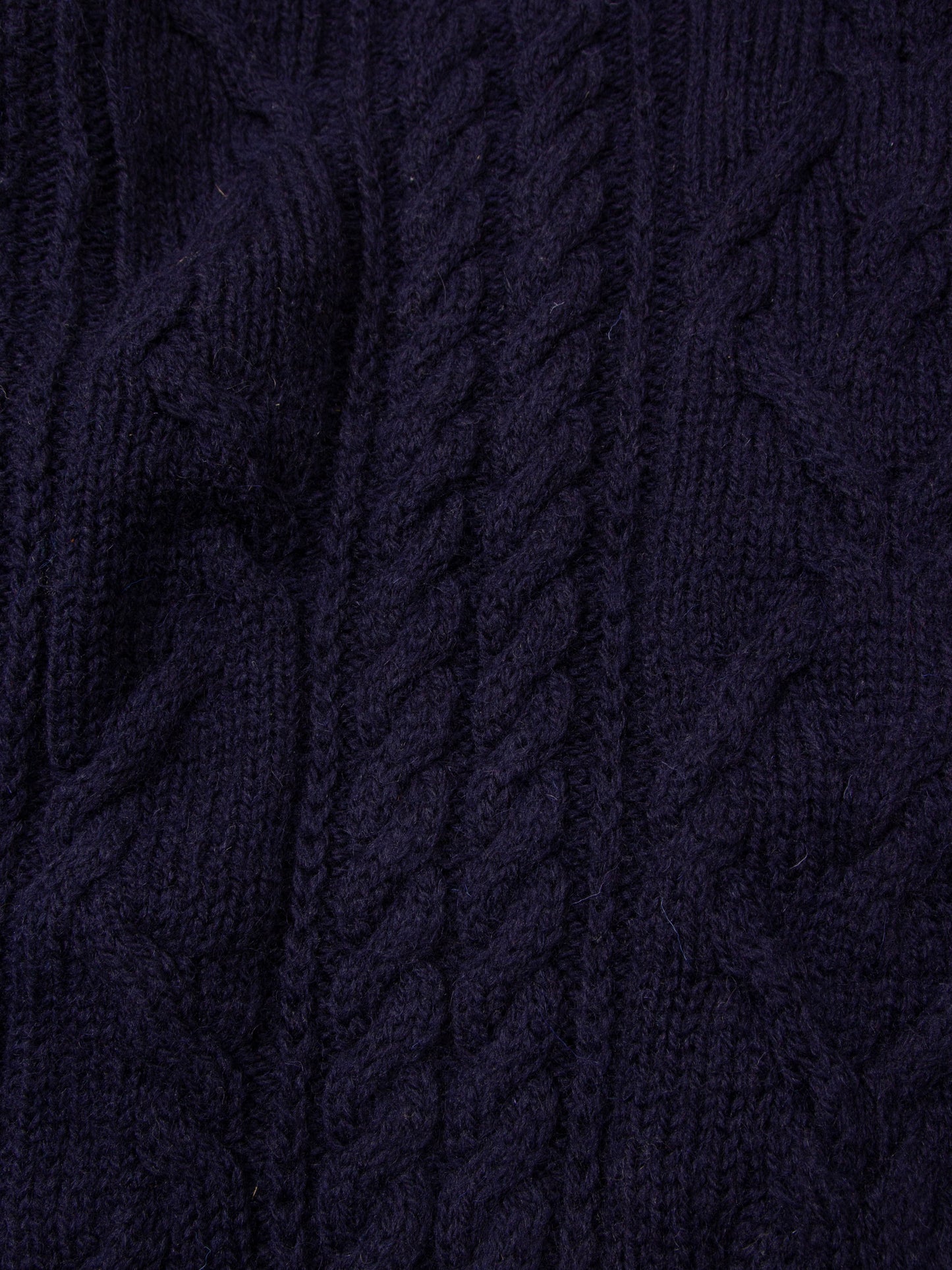 Vtg Wool Rollneck Sweater - Made in England (XL)