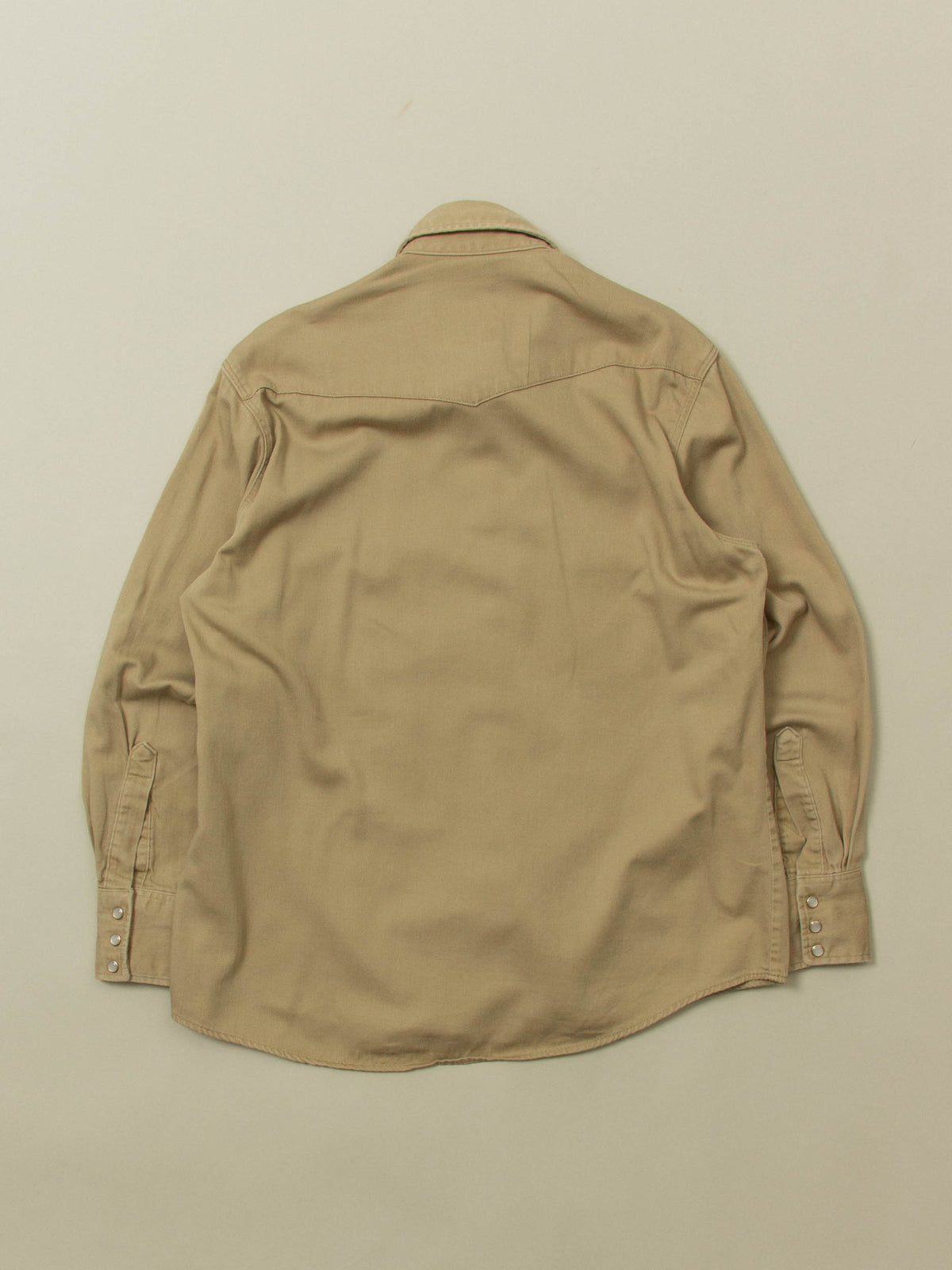 Vtg Wrangler Flame Resistant Western Shirt (L)