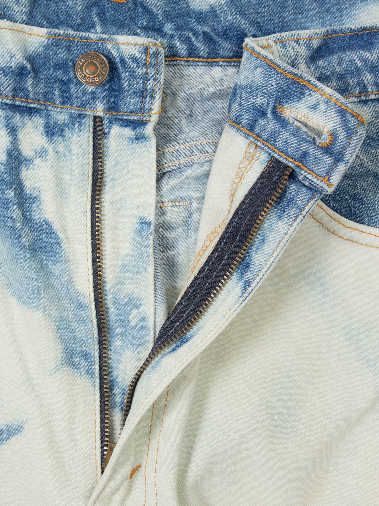 Vtg 1980s Levi's 505 Bleached Jeans - Made in USA (36x31)