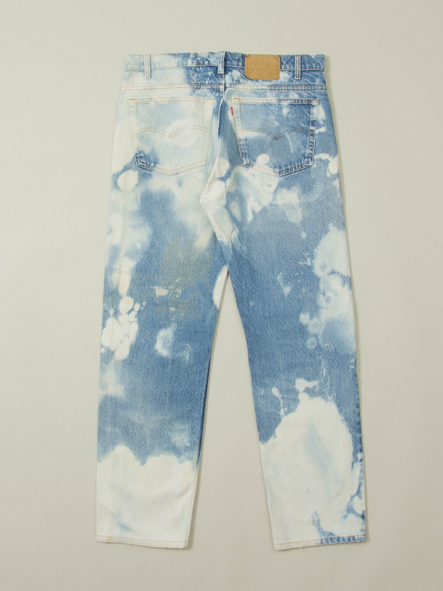 Vtg 1980s Levi's 505 Bleached Jeans - Made in USA (36x31)