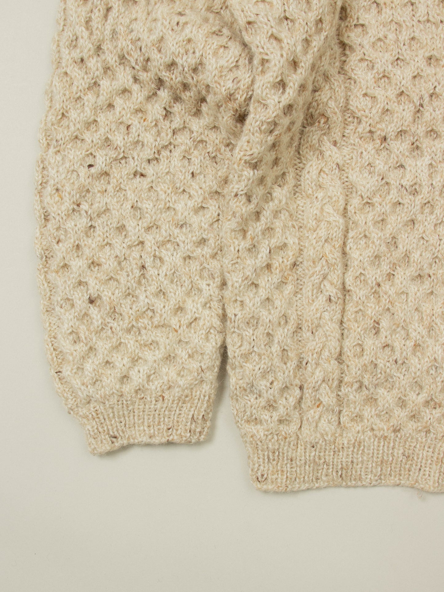 Vtg Wool Roll-Neck Sweater (XL)