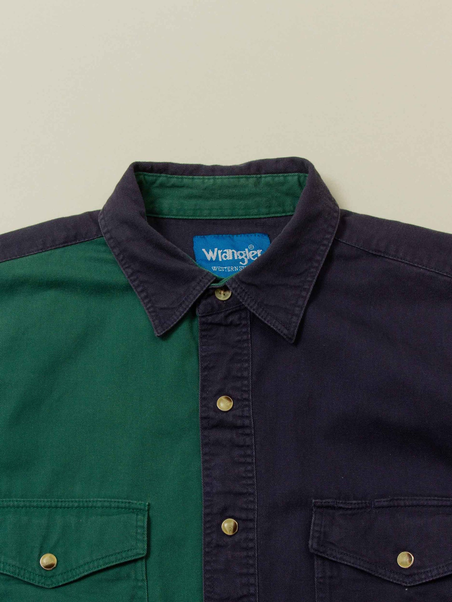 Vtg Wrangler Western Shirt (M/L)