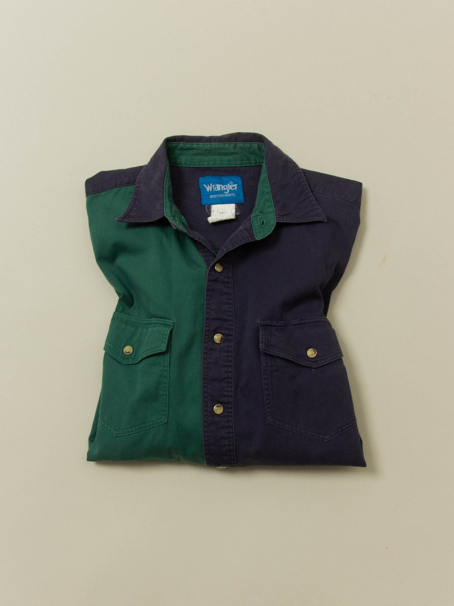 Vtg Wrangler Western Shirt (M/L)