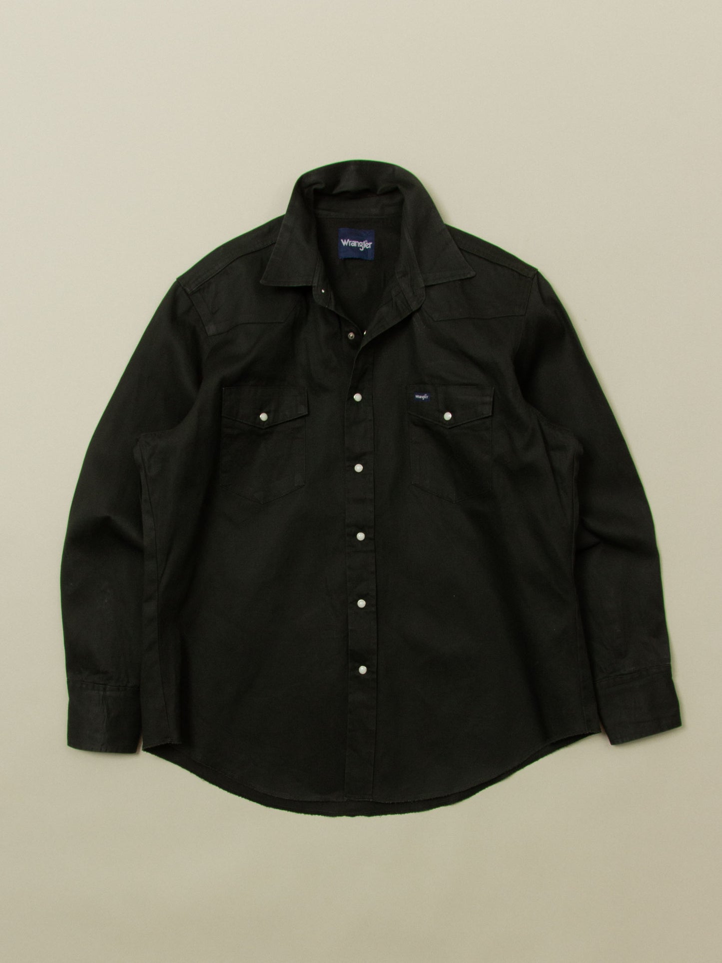 Vtg Green Wrangler Western Shirt (XL)