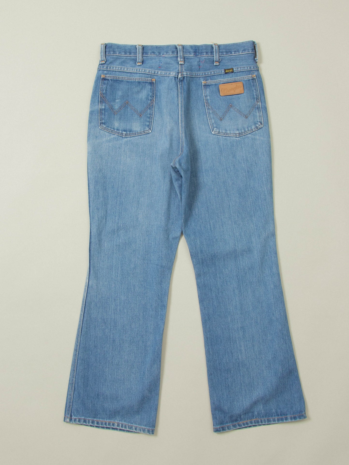Vtg 1970s Wrangler Bootcut Jeans - Made in USA (34x29)