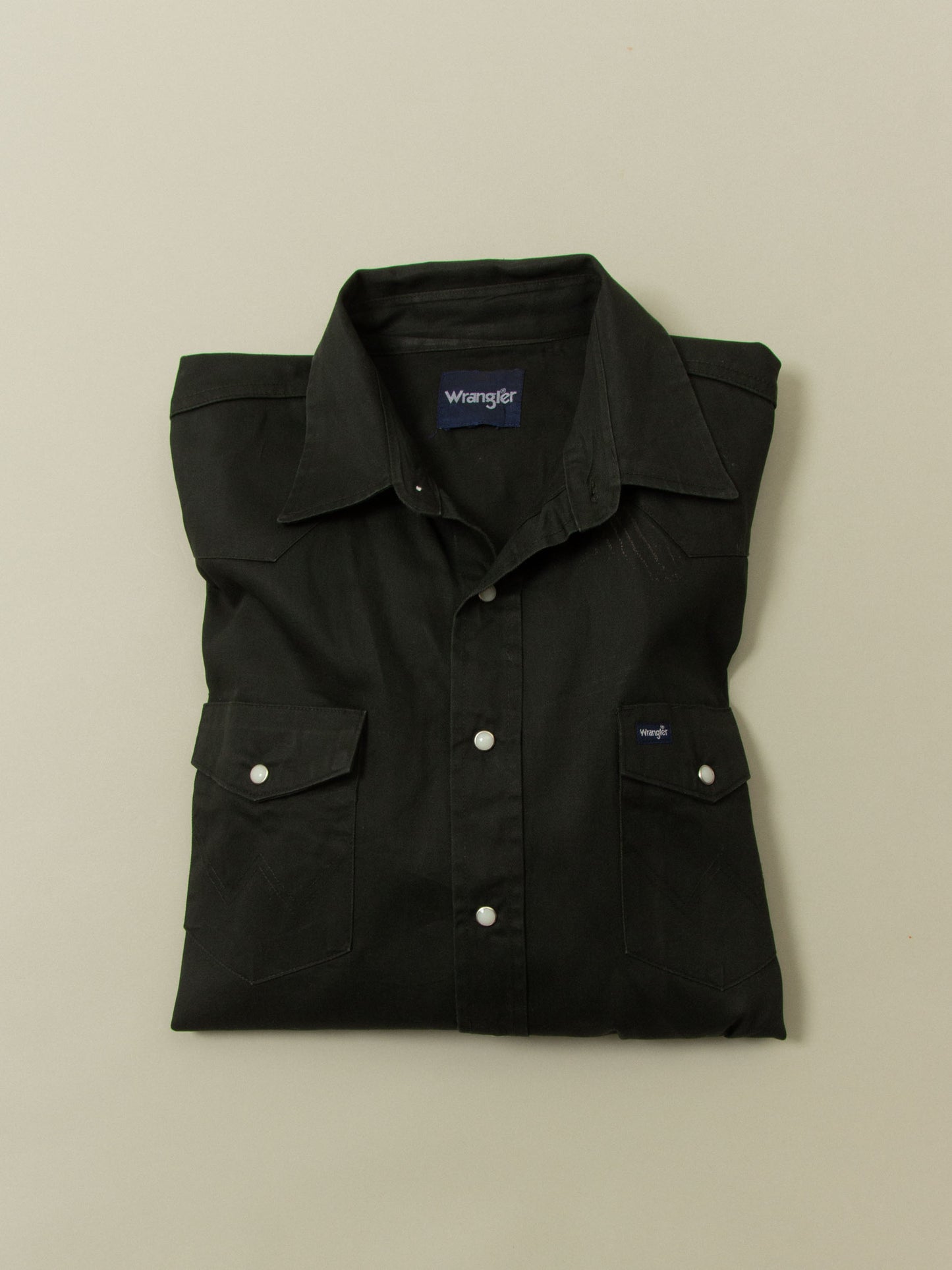 Vtg Green Wrangler Western Shirt (XL)