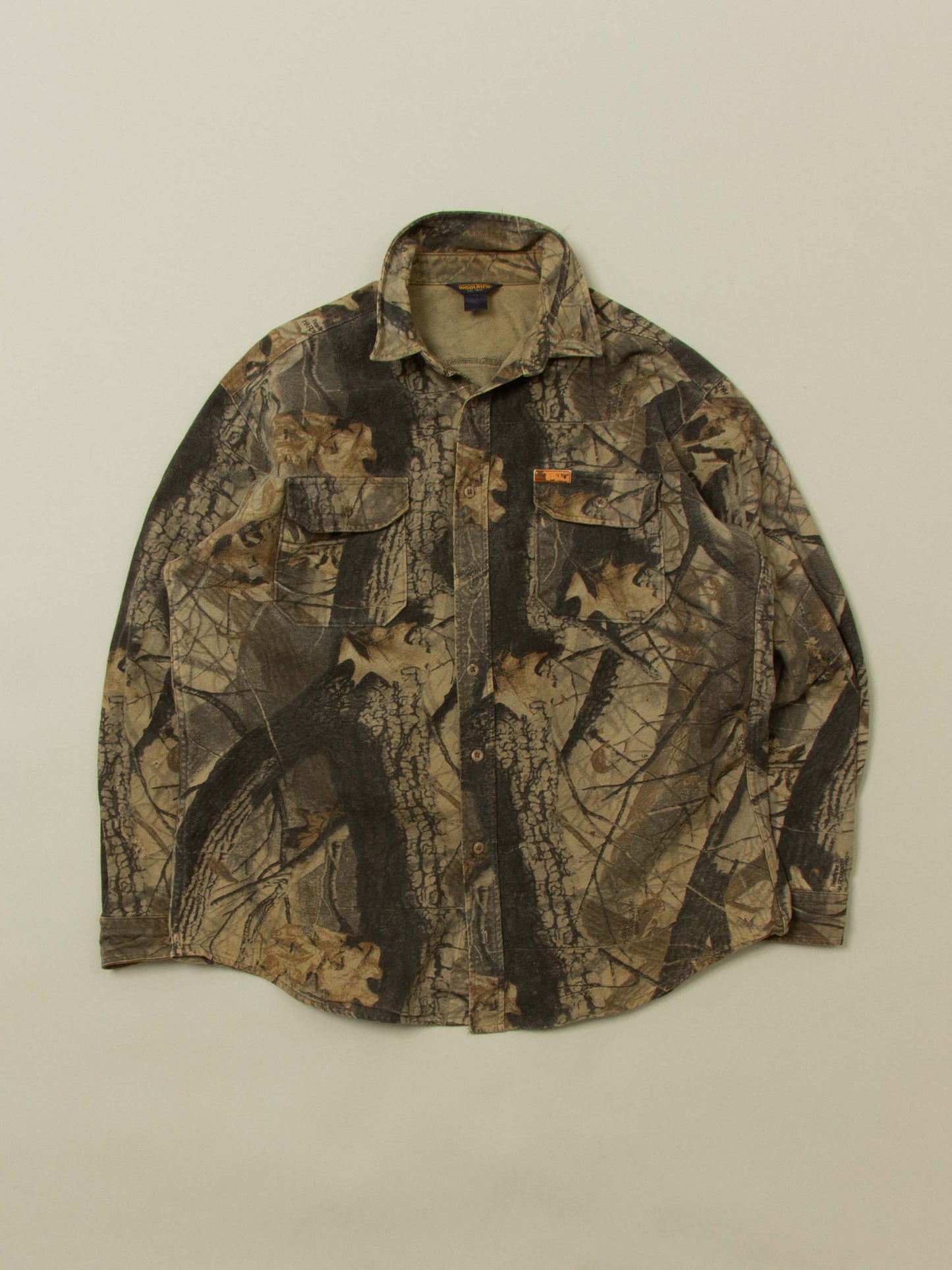 Vtg 1990s Woolrich Hunting Overshirt (XL)