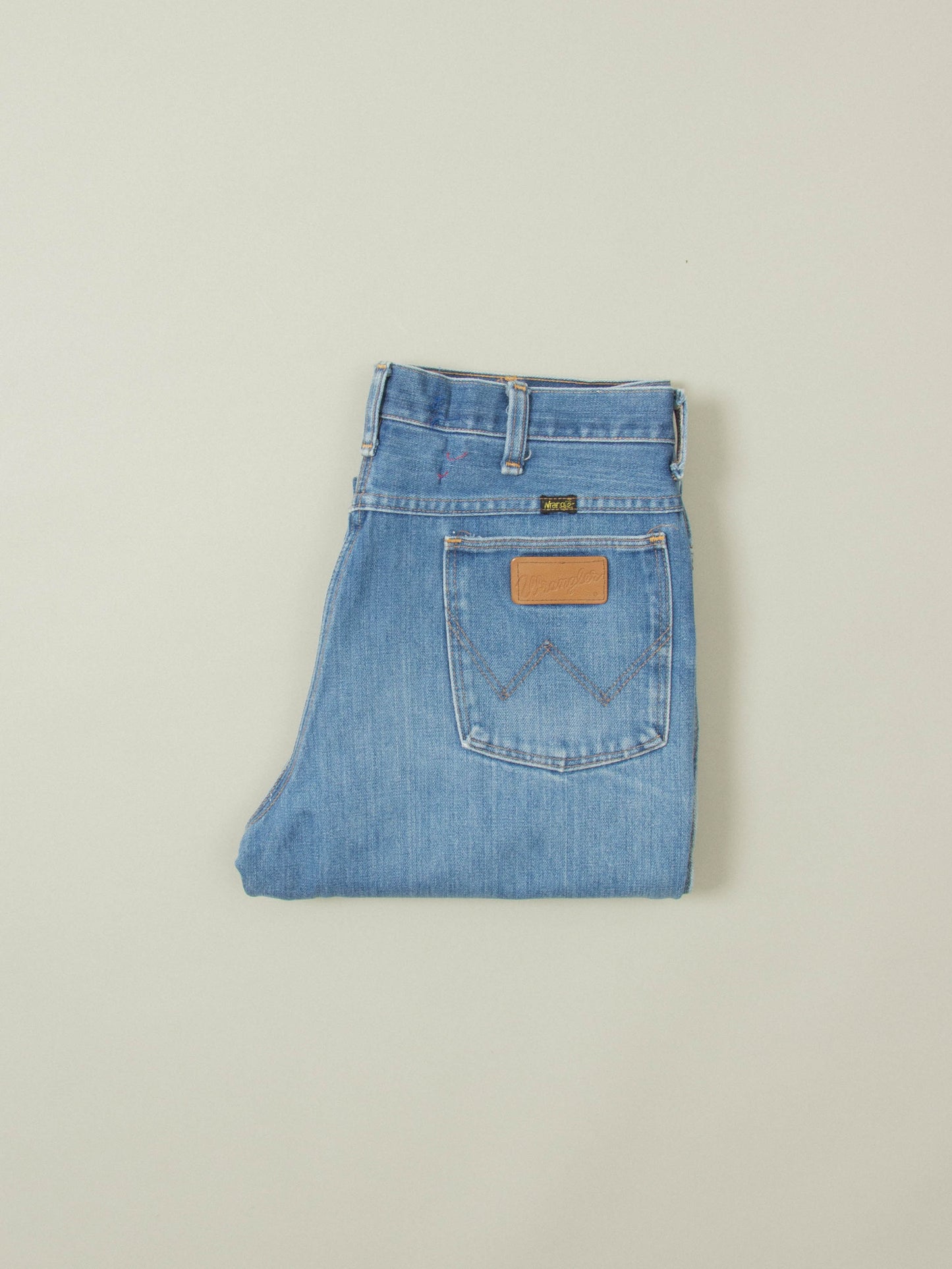 Vtg 1970s Wrangler Bootcut Jeans - Made in USA (34x29)