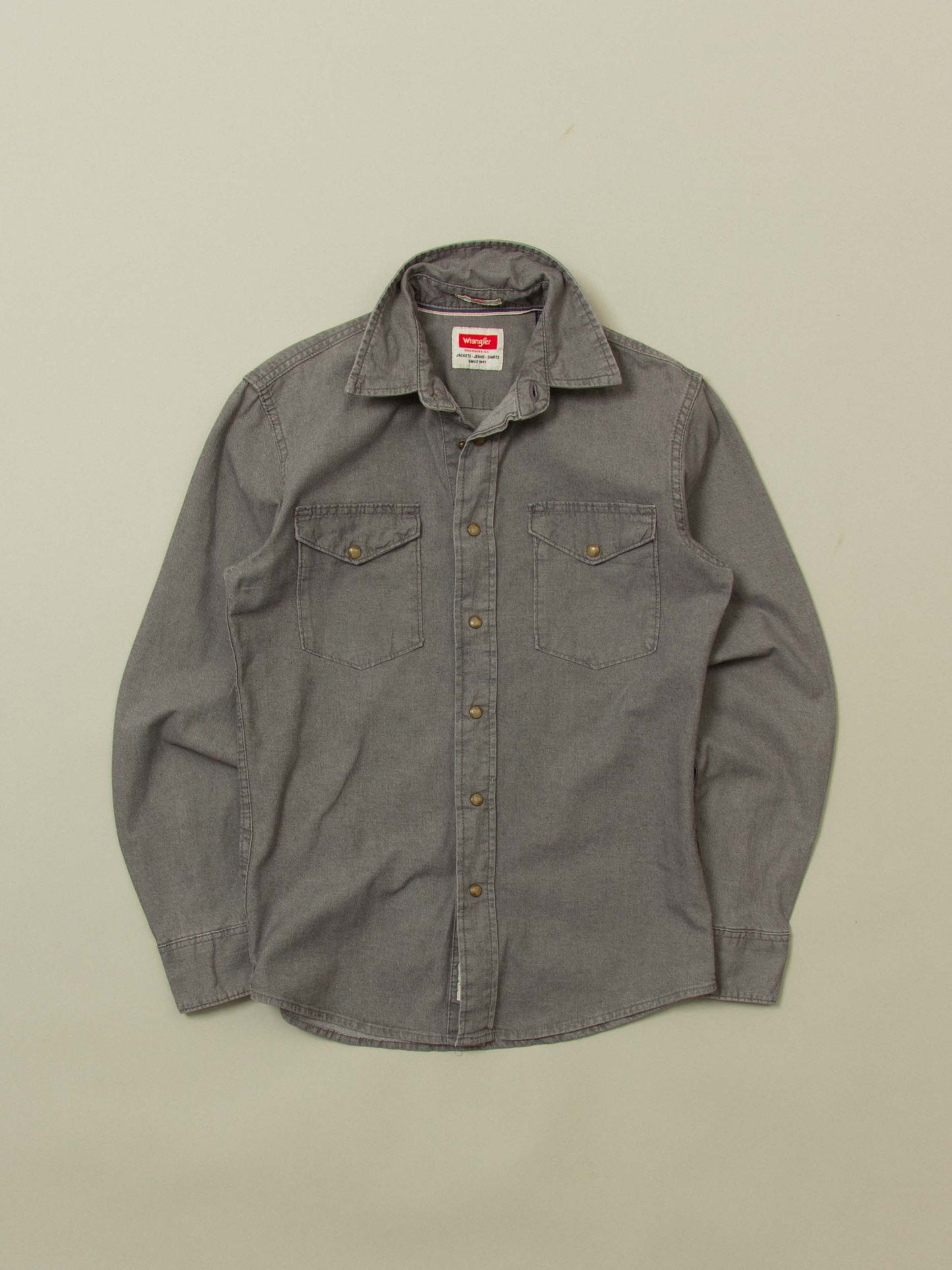 Vtg Wrangler Denim Shirt (S/M)