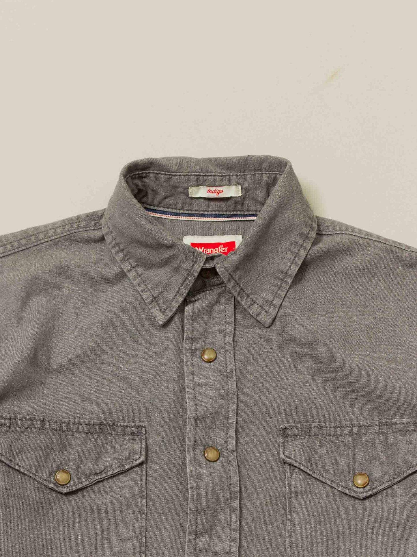 Vtg Wrangler Denim Shirt (S/M)