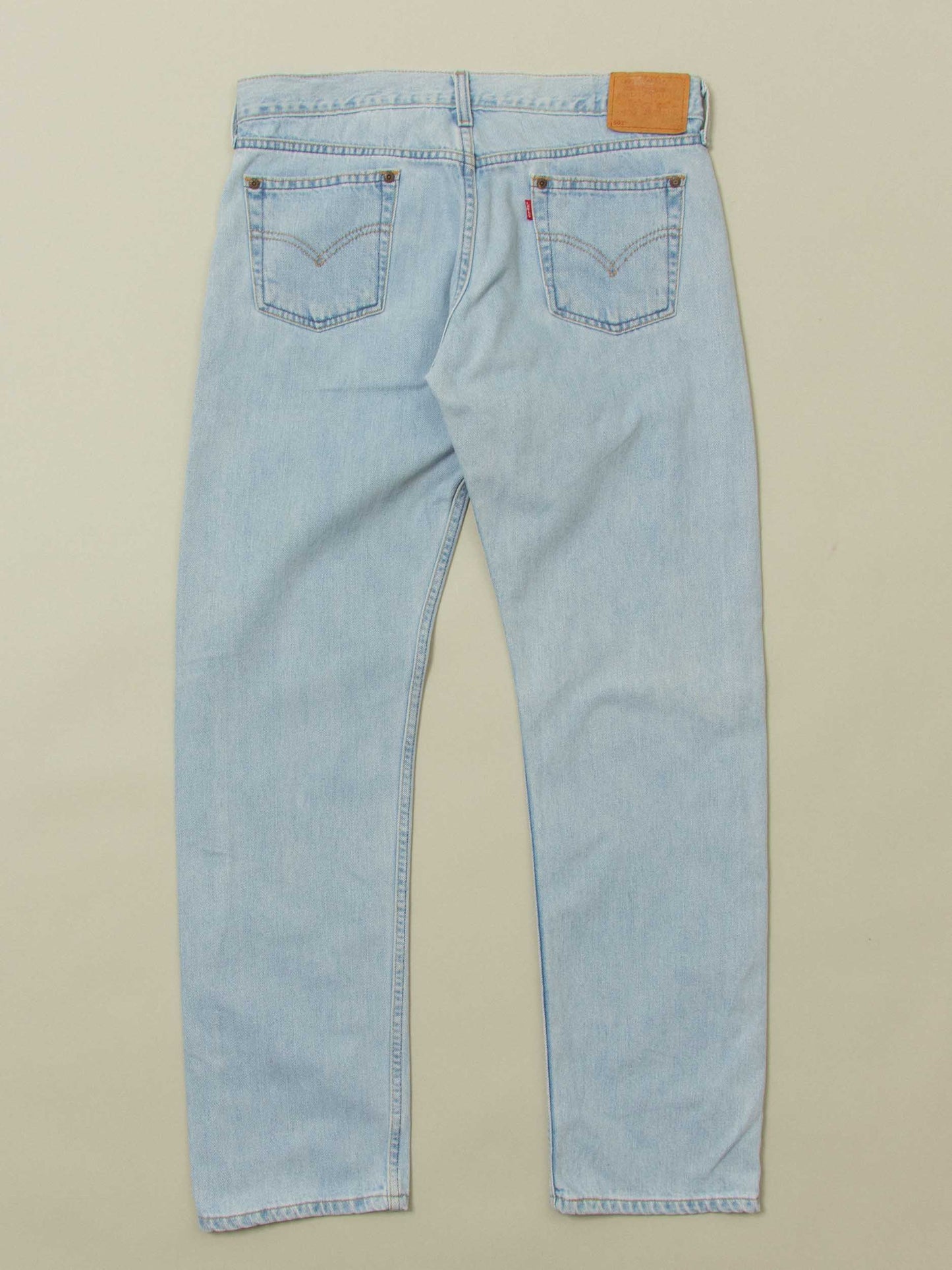 Vtg 1990s Levi's Button-Fly 502 Jeans – Made in Mexico (34x32)