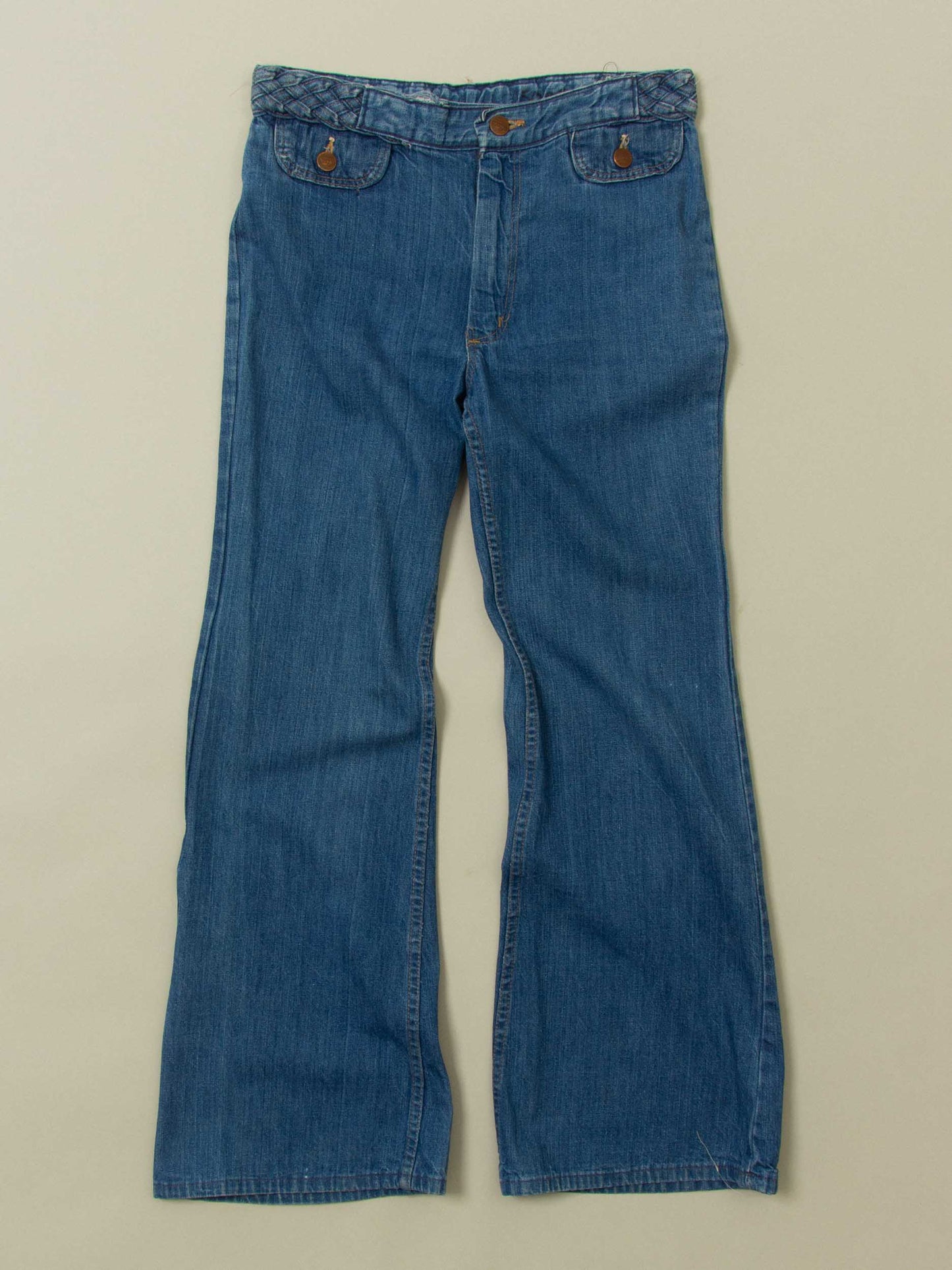 Vtg 1970s Wrangler Flare Jeans (30x29)