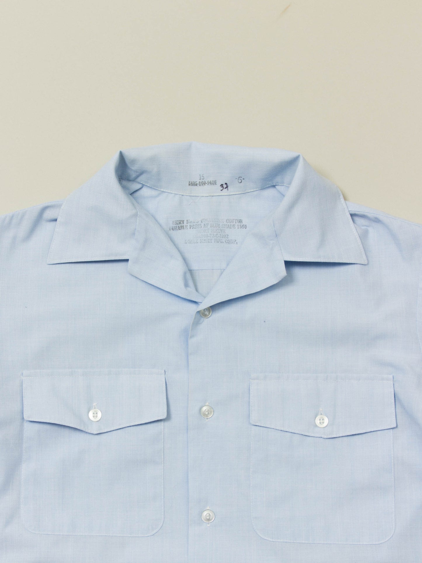 Vtg 1972 USAF Short Sleeve Service Shirt – Made in USA (S/M)