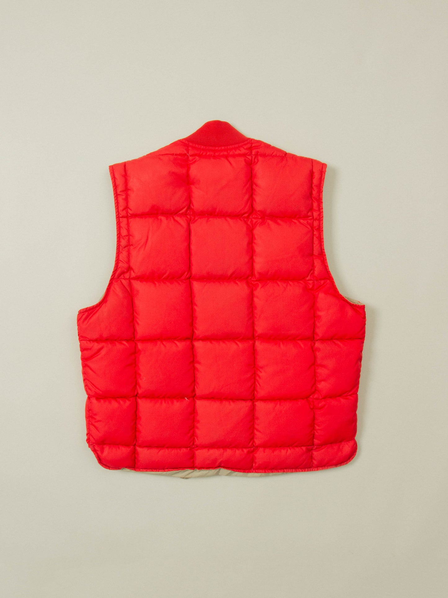 Vtg Rare 1960s Eddie Bauer 'Sundown' Puffer Vest – Made in USA (S)