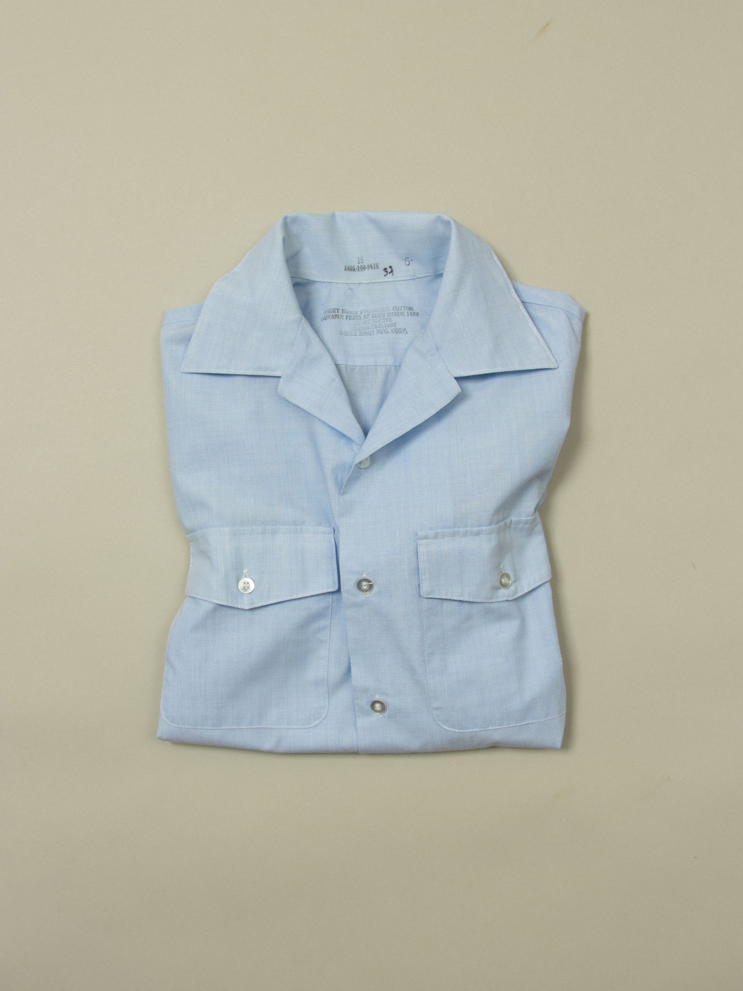 Vtg 1972 USAF Short Sleeve Service Shirt – Made in USA (S/M)
