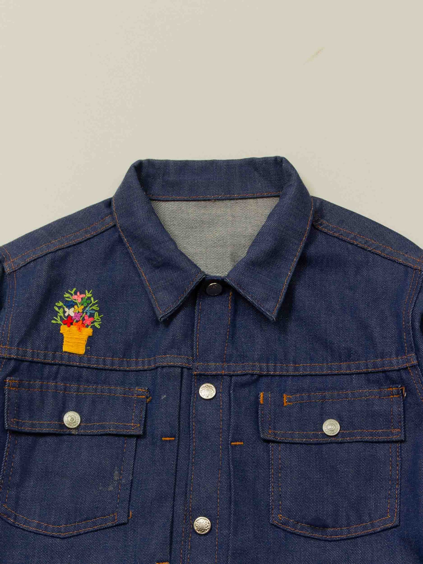 Vtg 1960s Ranchcraft JC Penney Selvedge Denim Jacket (XS)