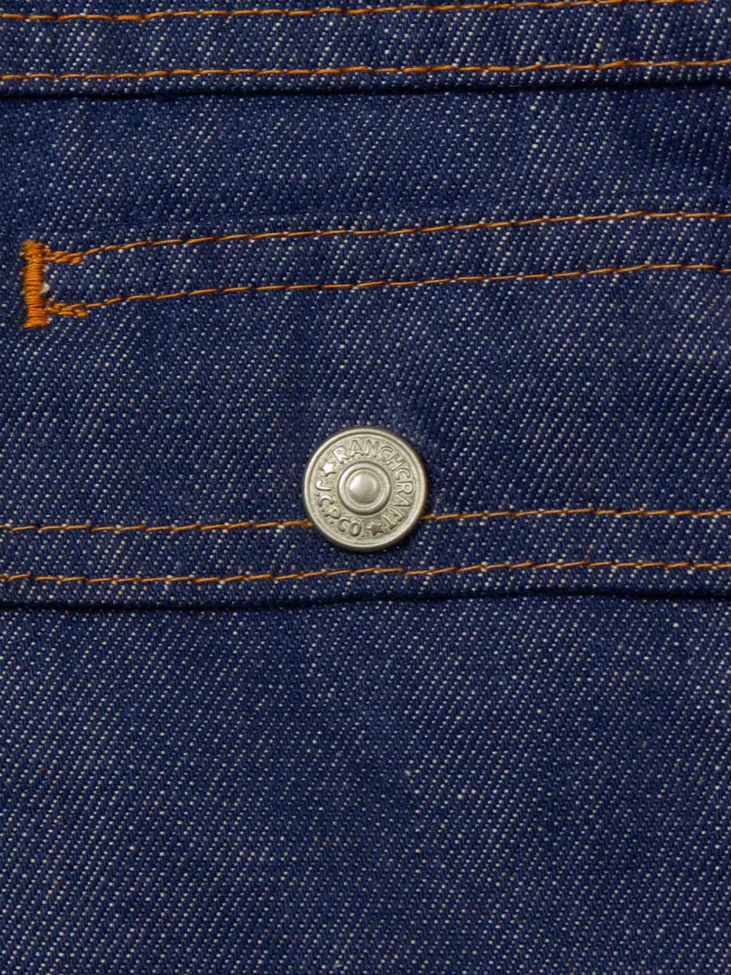 Vtg 1960s Ranchcraft JC Penney Selvedge Denim Jacket (XS)