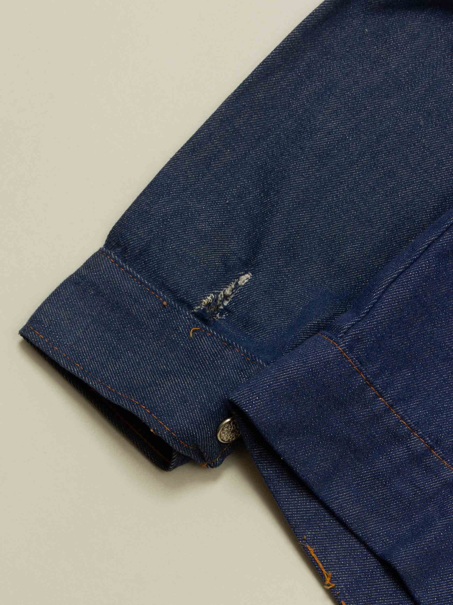 Vtg 1960s Ranchcraft JC Penney Selvedge Denim Jacket (XS)