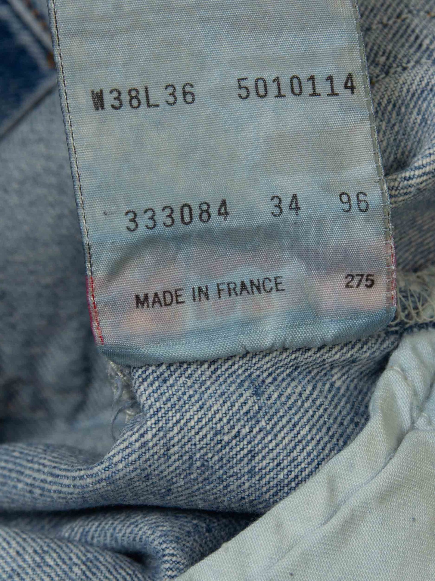 Vtg 1990s Levi's 501 Jeans – Made in France (34x32)
