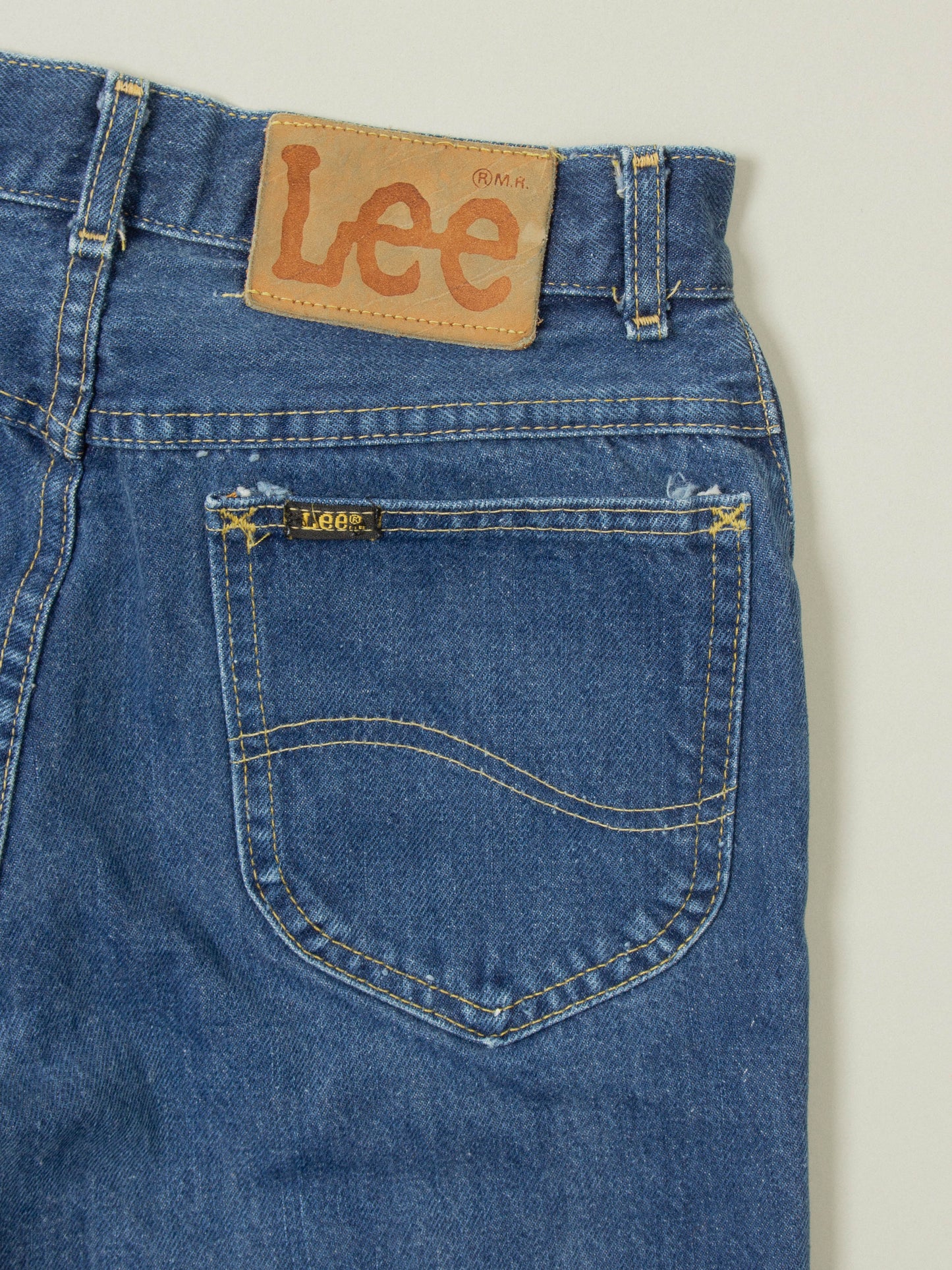 Vtg 1980s Lee Riders Jeans - Made in USA (25x34)