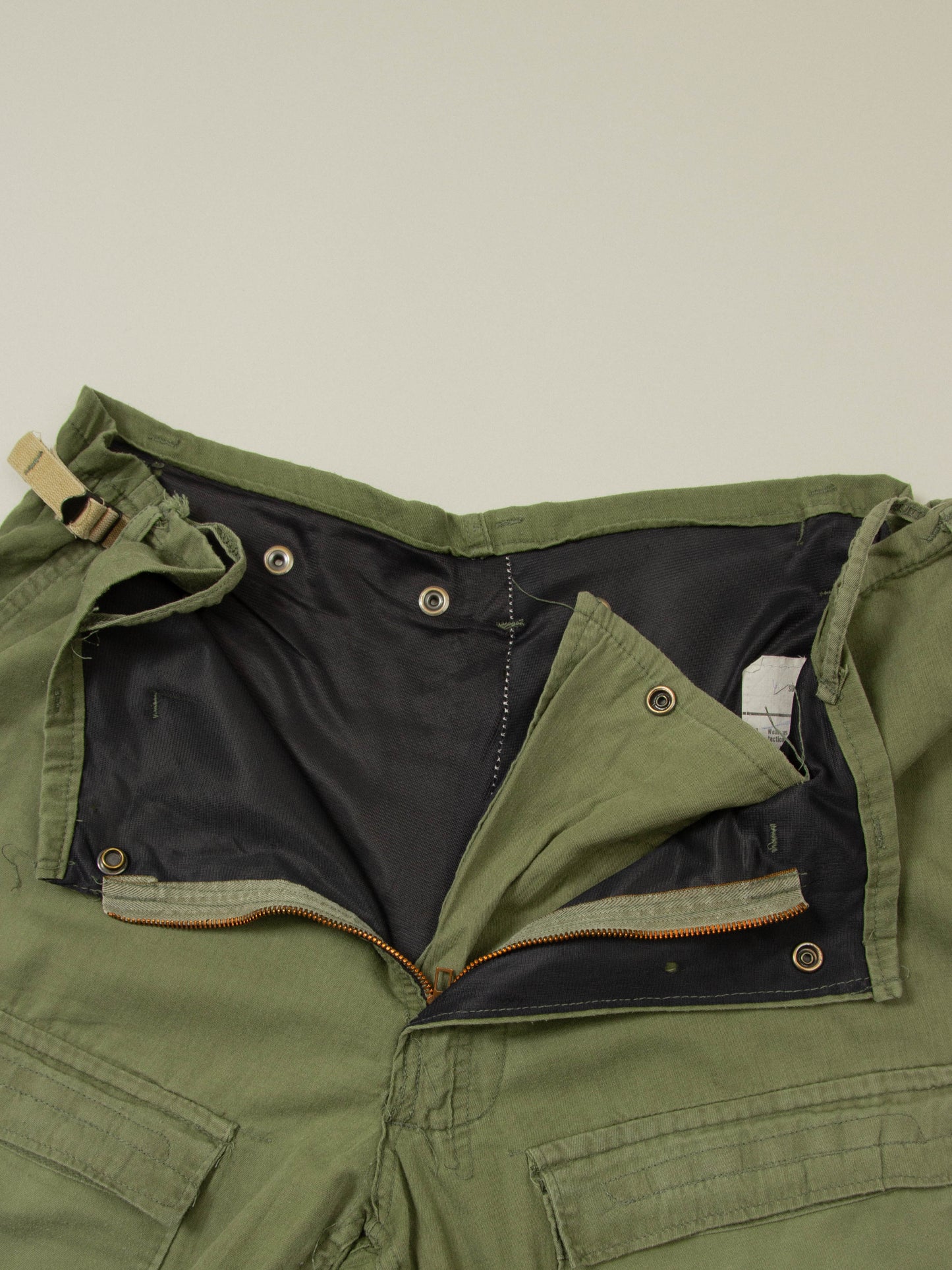 Vtg 1970s US Army Chemical Protective Trousers (40x30)