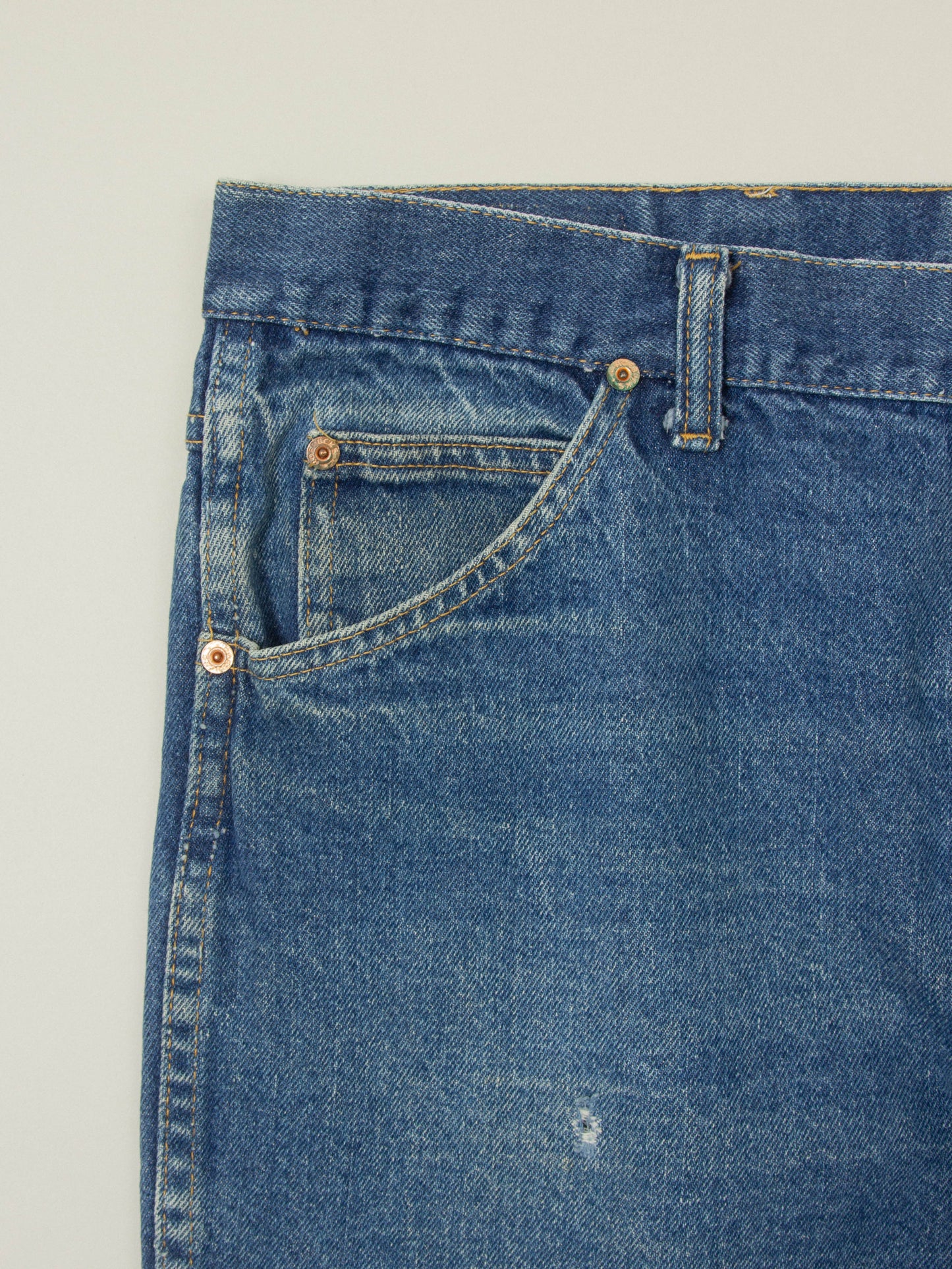 Vtg 1970s Roebucks Bootcut Jeans - Made in USA (38x33)