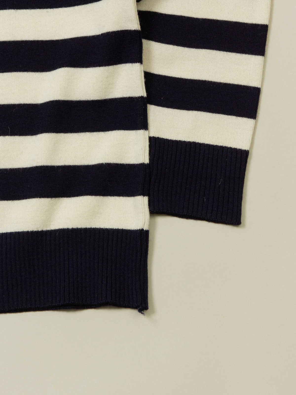 Vtg 1990s Striped Sailors Shirt (M)