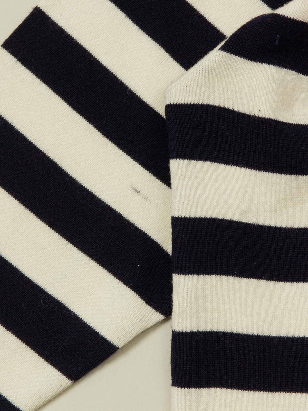 Vtg 1990s Striped Sailors Shirt (M)