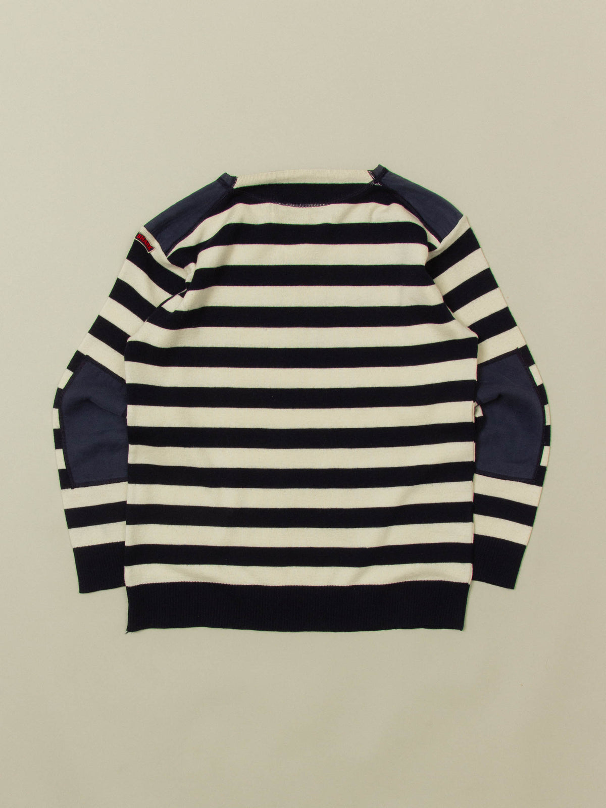 Vtg 1990s Striped Sailors Shirt (M)