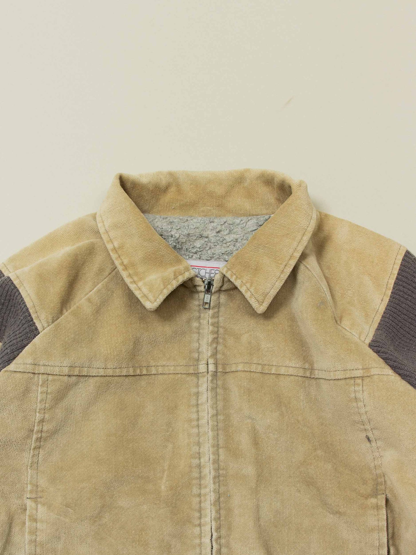 Vtg 1980s Lined Sports Jacket – Made in USA (L)