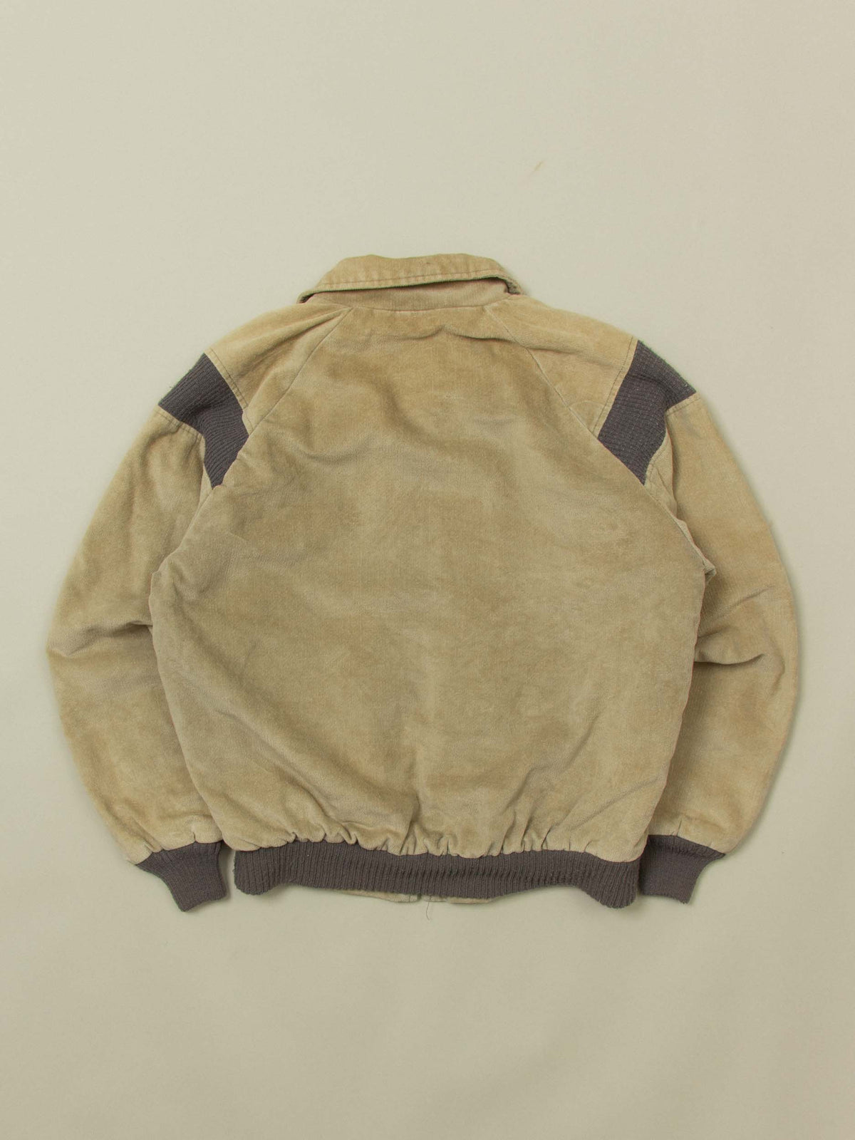 Vtg 1980s Lined Sports Jacket – Made in USA (L)